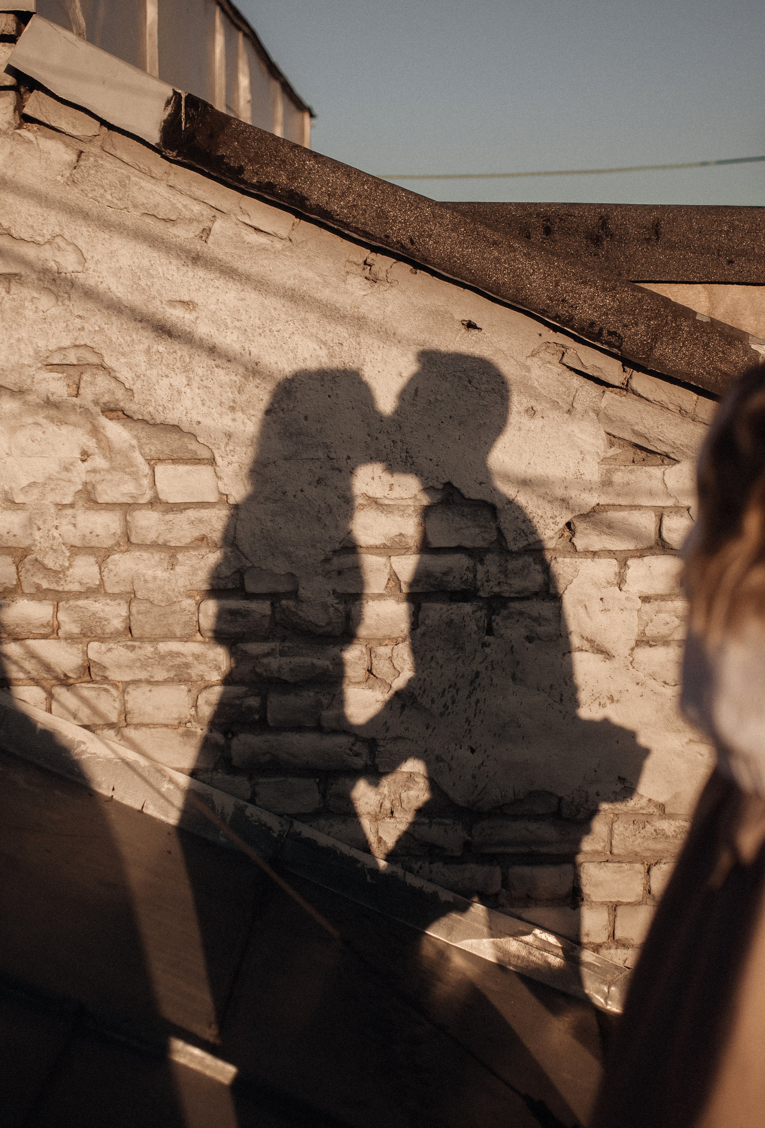 Свидание на крыше. Фотограф в Санкт Петербурге Лара Великова