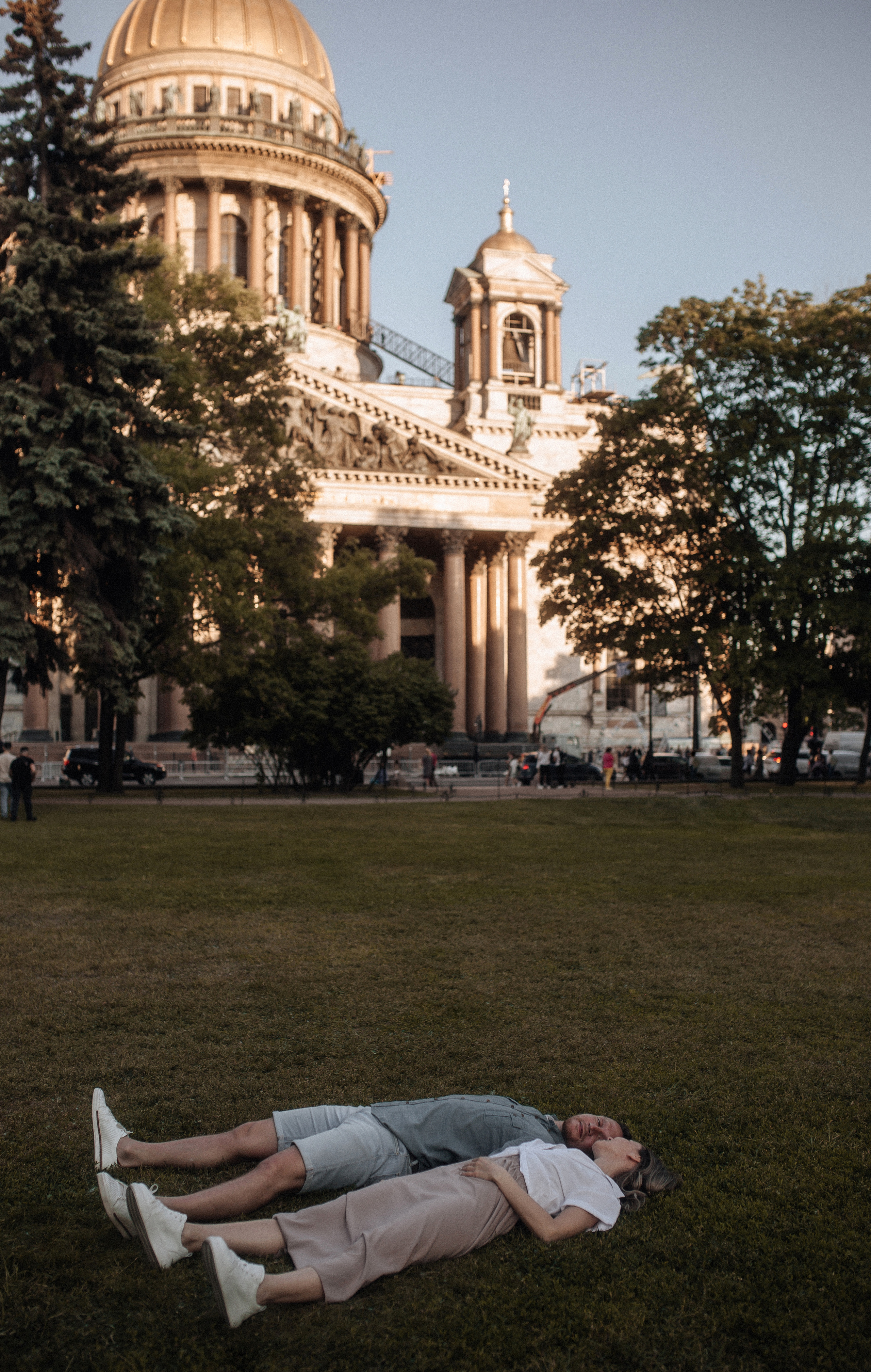 Свидание на крыше. Фотограф в Санкт Петербурге Лара Великова