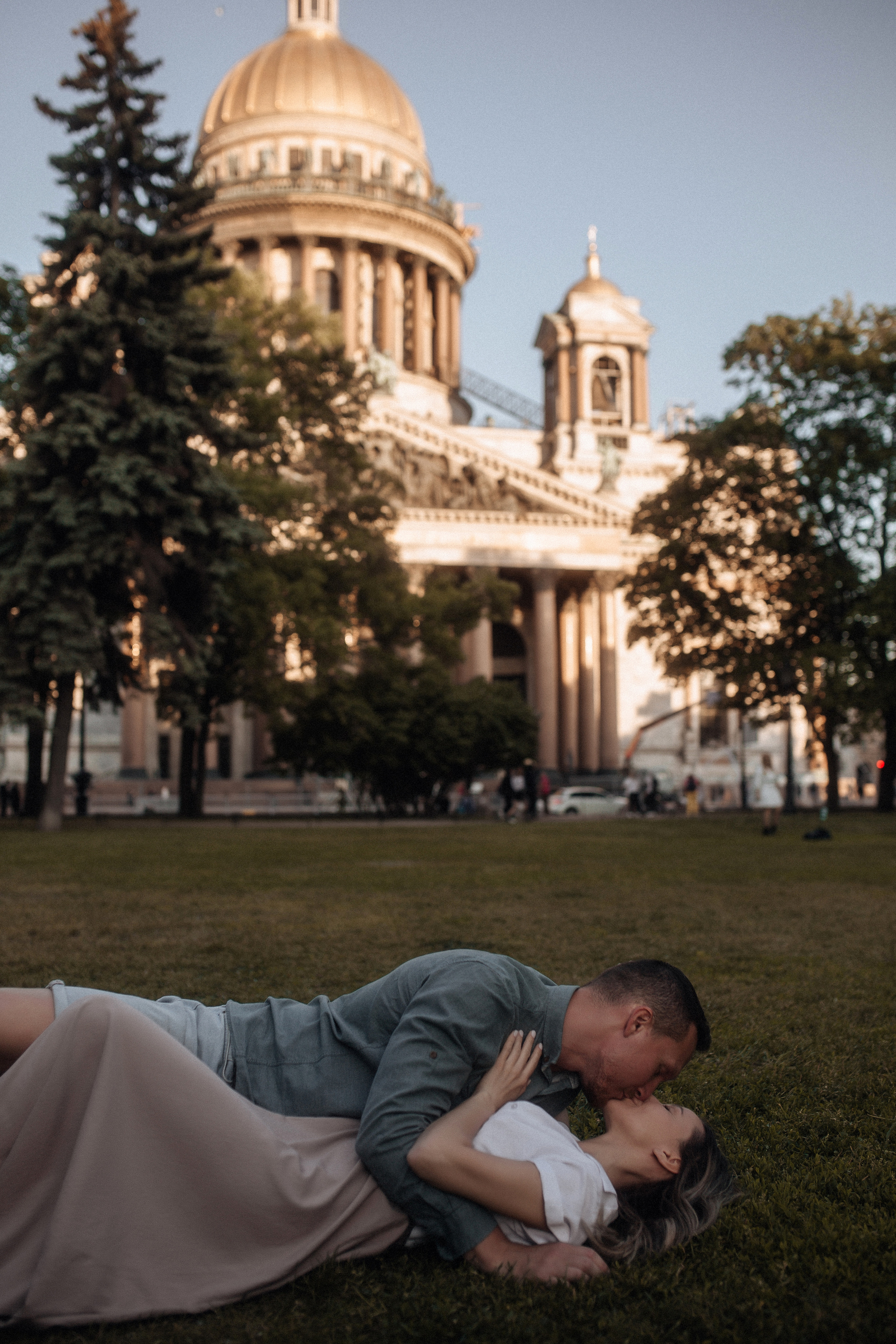 Свидание на крыше. Фотограф в Санкт Петербурге Лара Великова