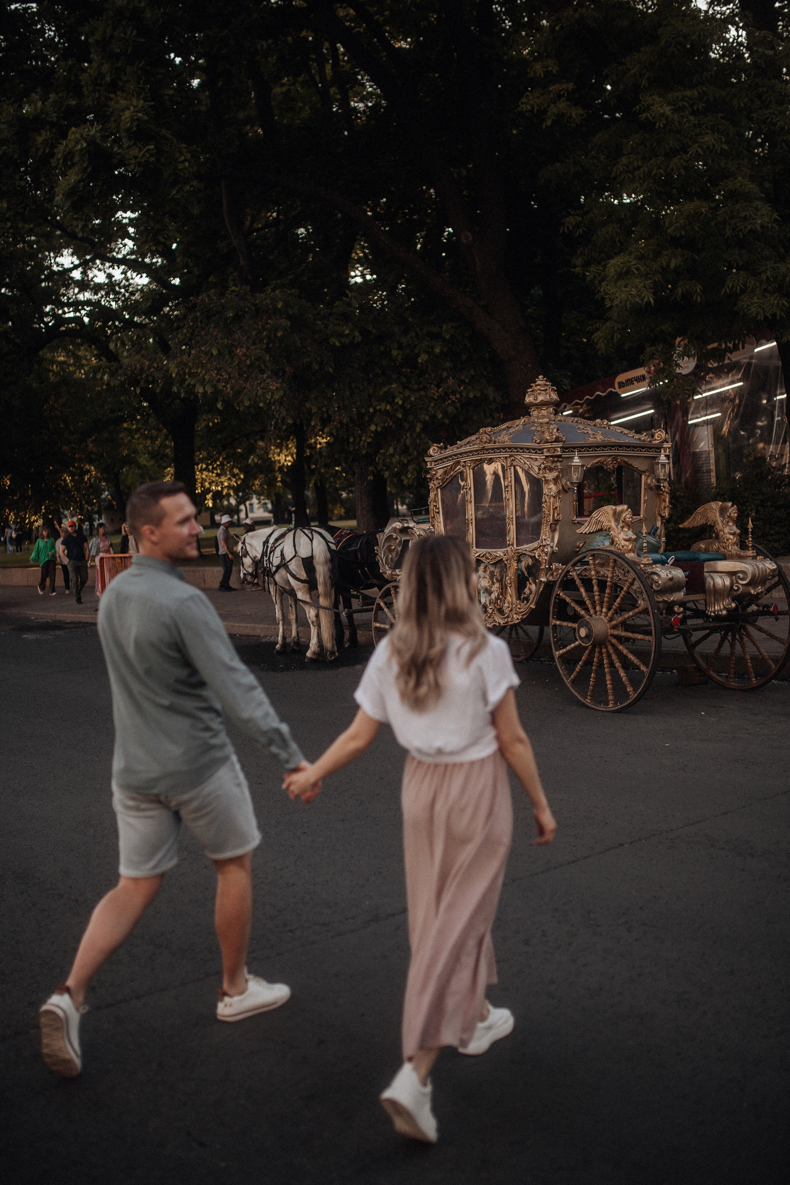 Свидание на крыше. Фотограф в Санкт Петербурге Лара Великова