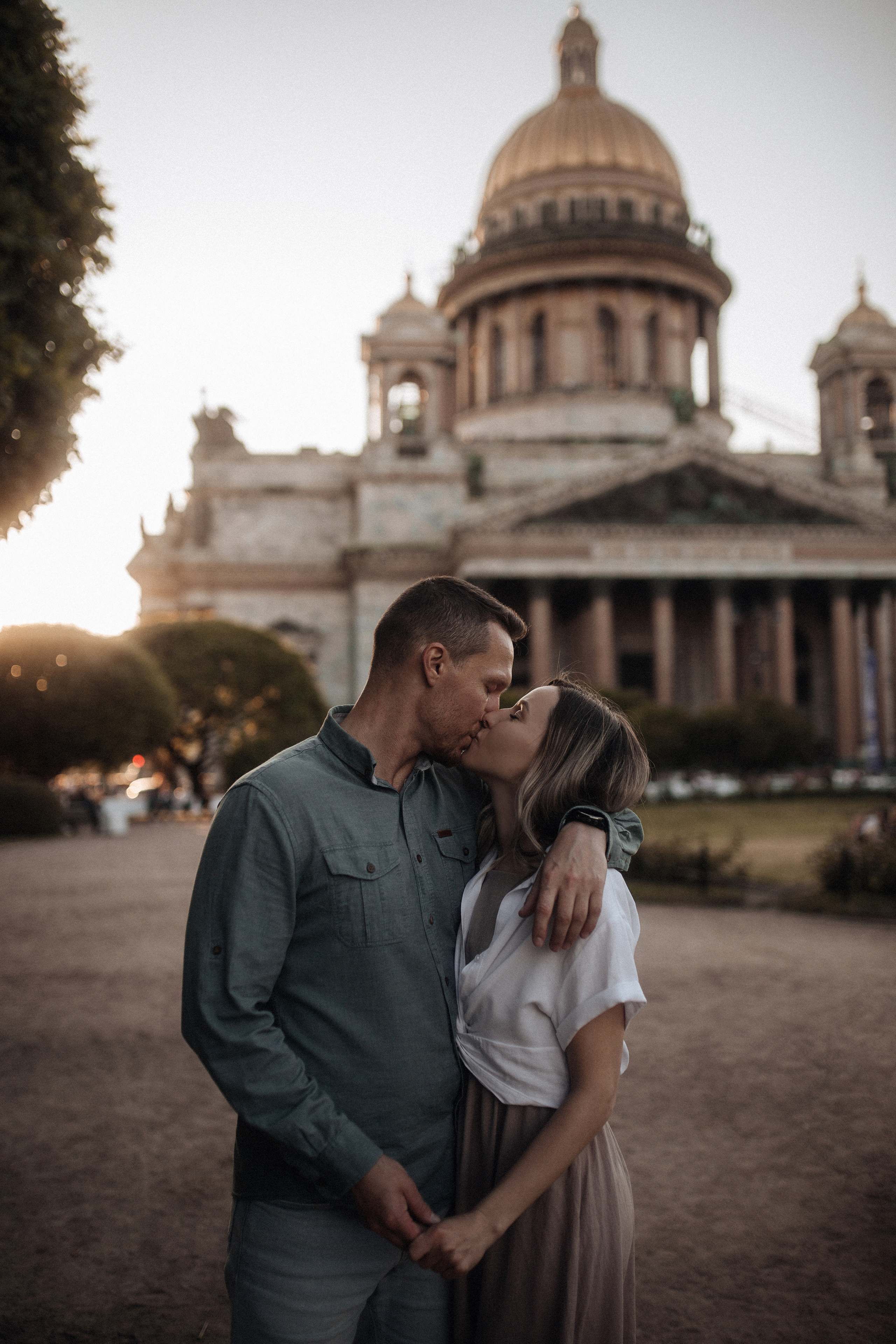 Свидание на крыше. Фотограф в Санкт Петербурге Лара Великова