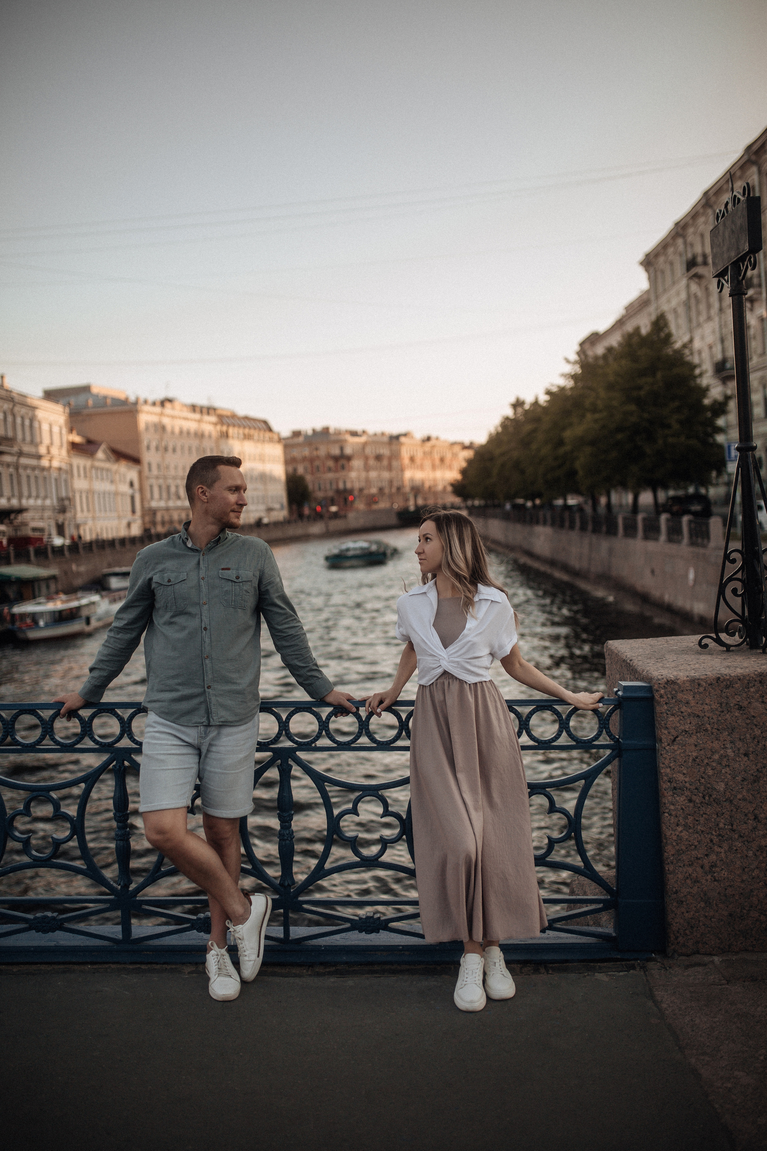 Свидание на крыше. Фотограф в Санкт Петербурге Лара Великова