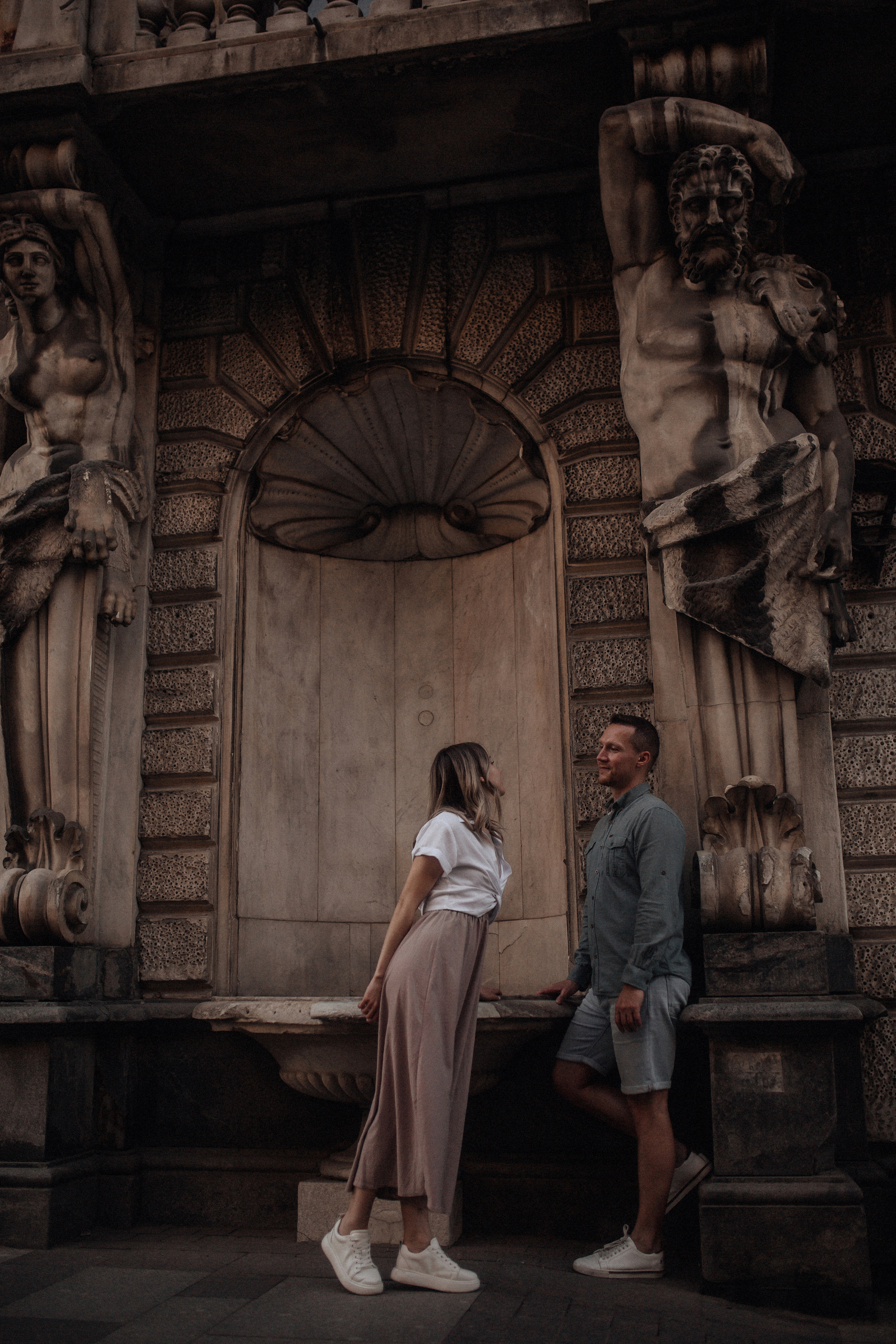 Свидание на крыше. Фотограф в Санкт Петербурге Лара Великова