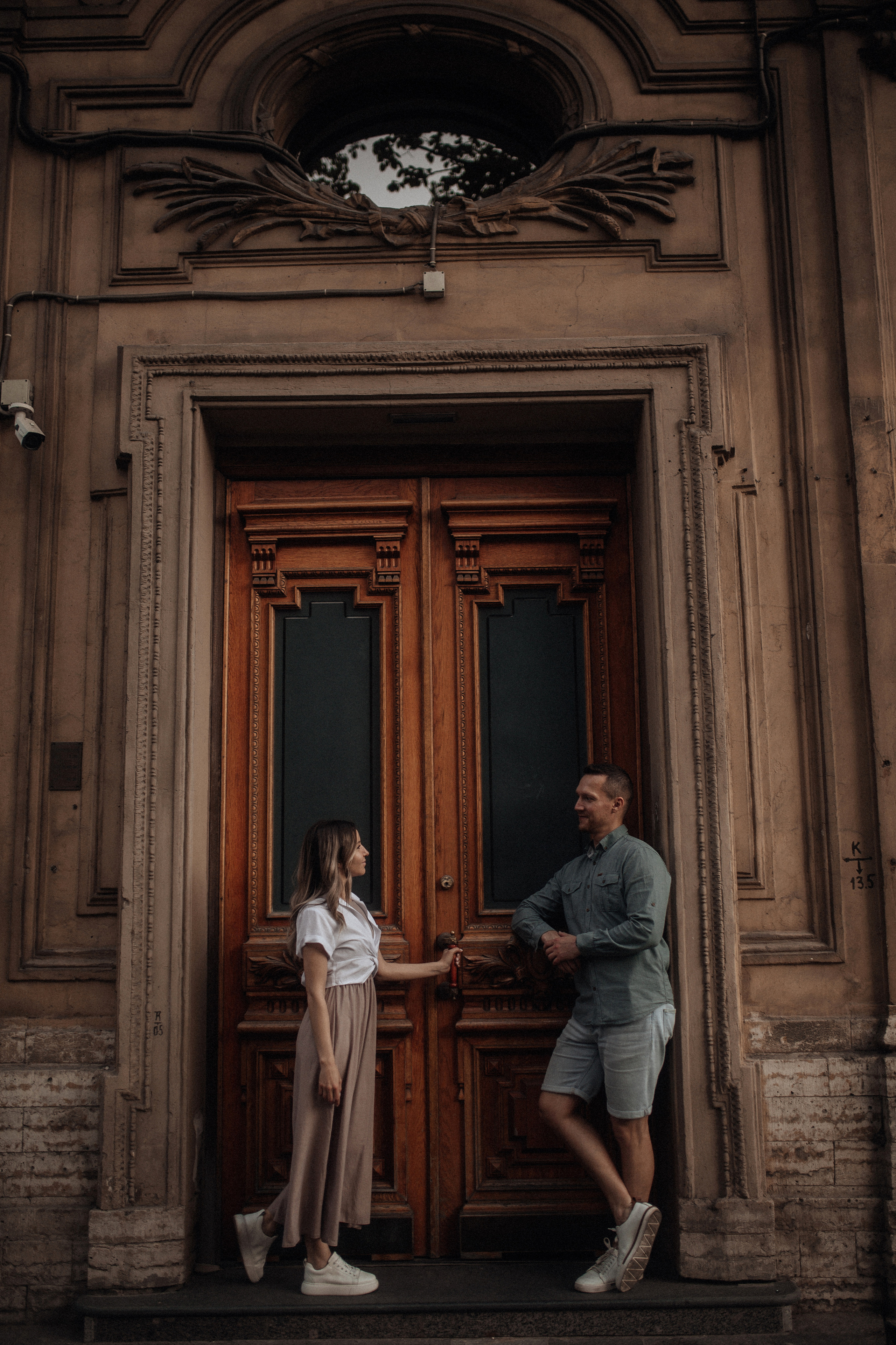 Свидание на крыше. Фотограф в Санкт Петербурге Лара Великова