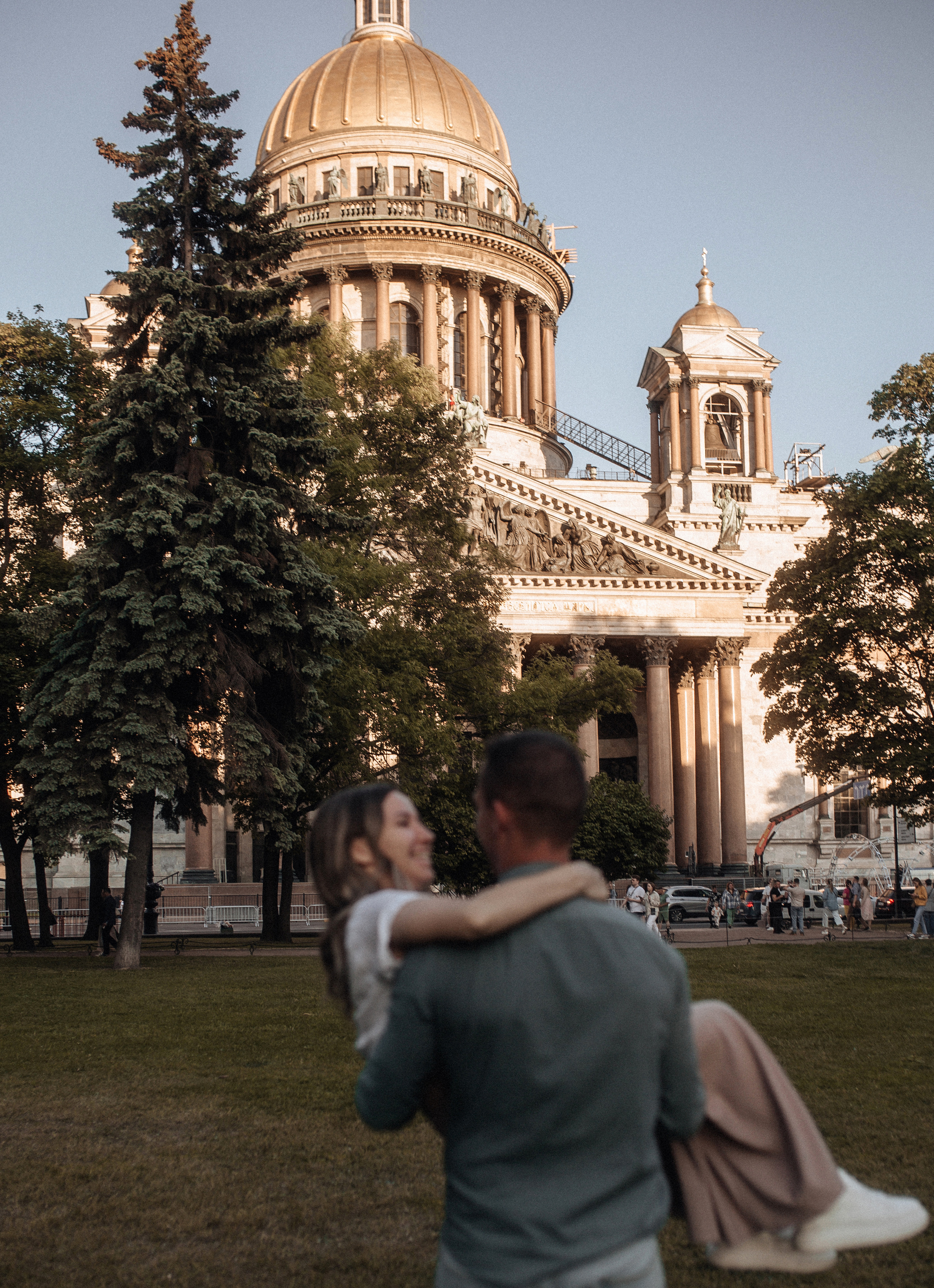 Свидание на крыше. Фотограф в Санкт Петербурге Лара Великова