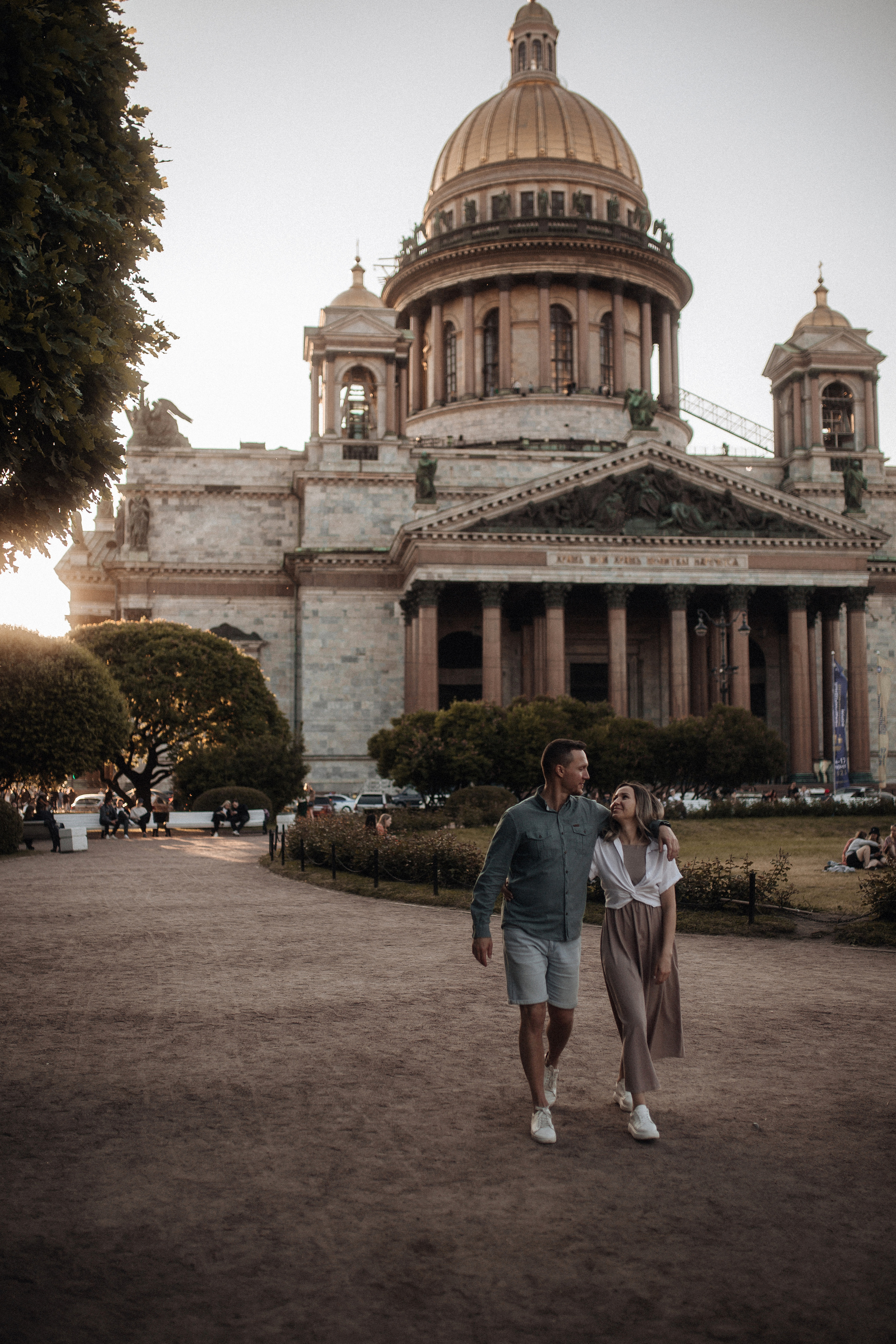 Свидание на крыше. Фотограф в Санкт Петербурге Лара Великова