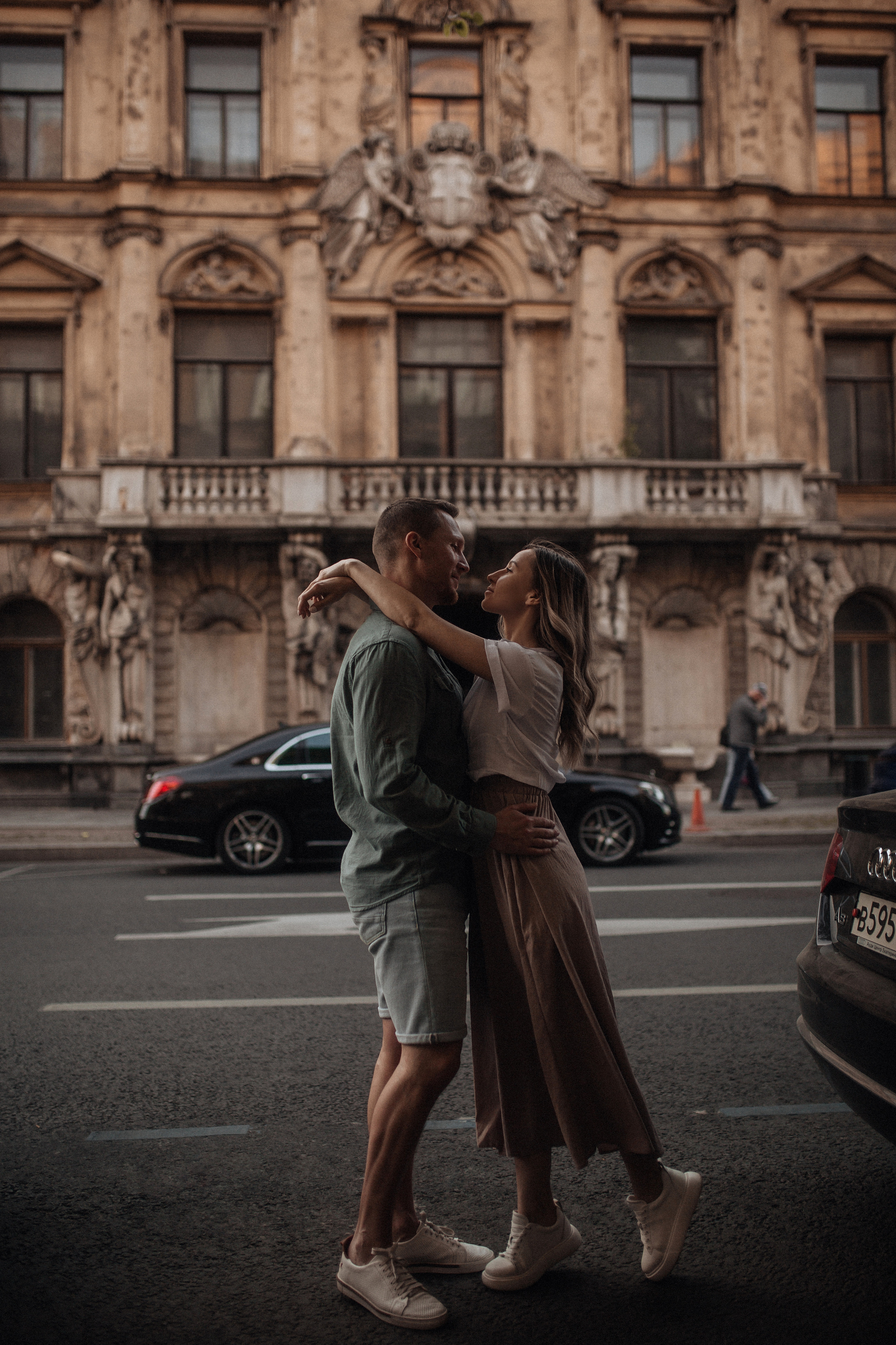 Свидание на крыше. Фотограф в Санкт Петербурге Лара Великова