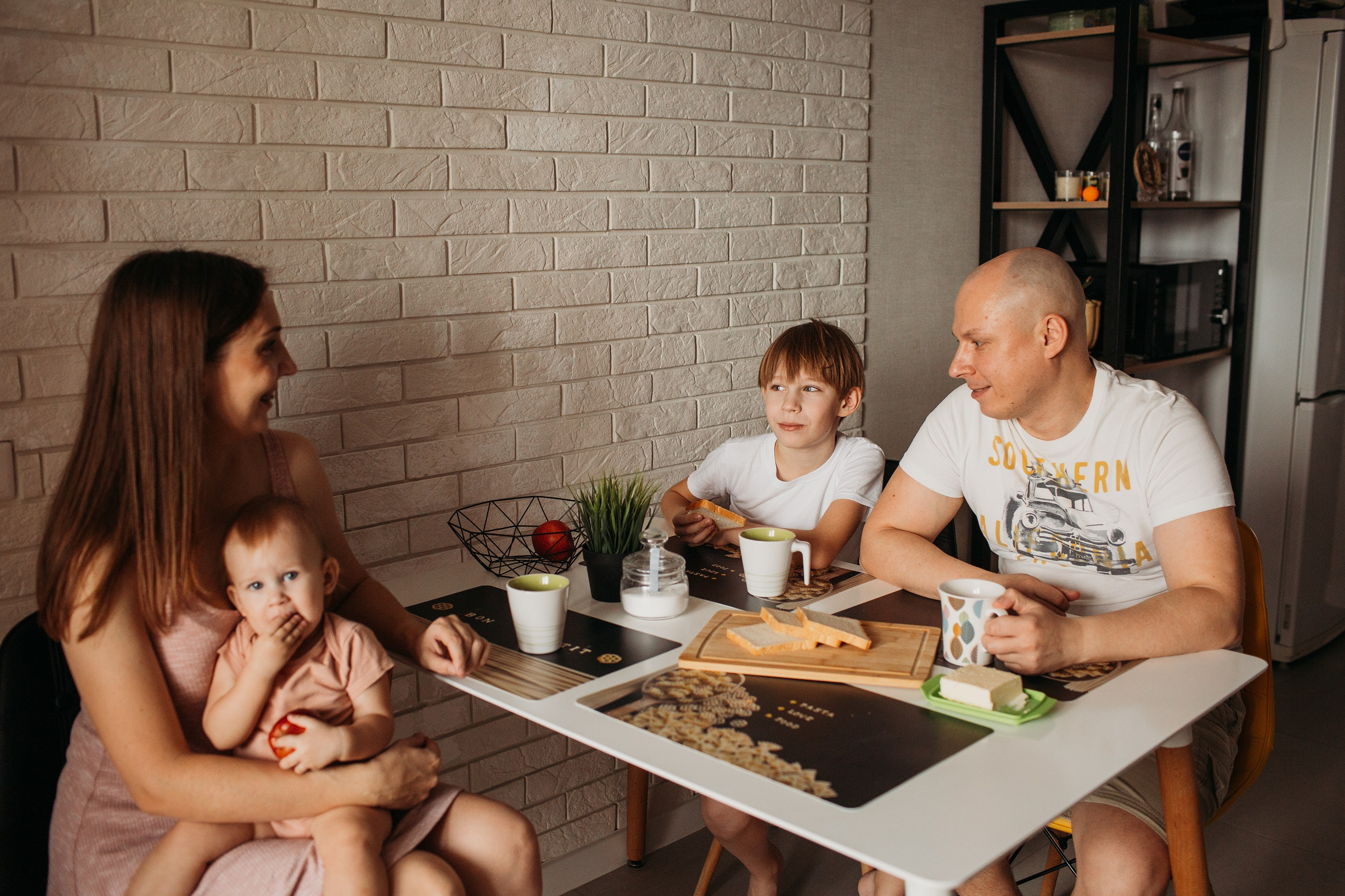 Алена, Дима, Лена, Игорь. Семейный фотограф Томск
