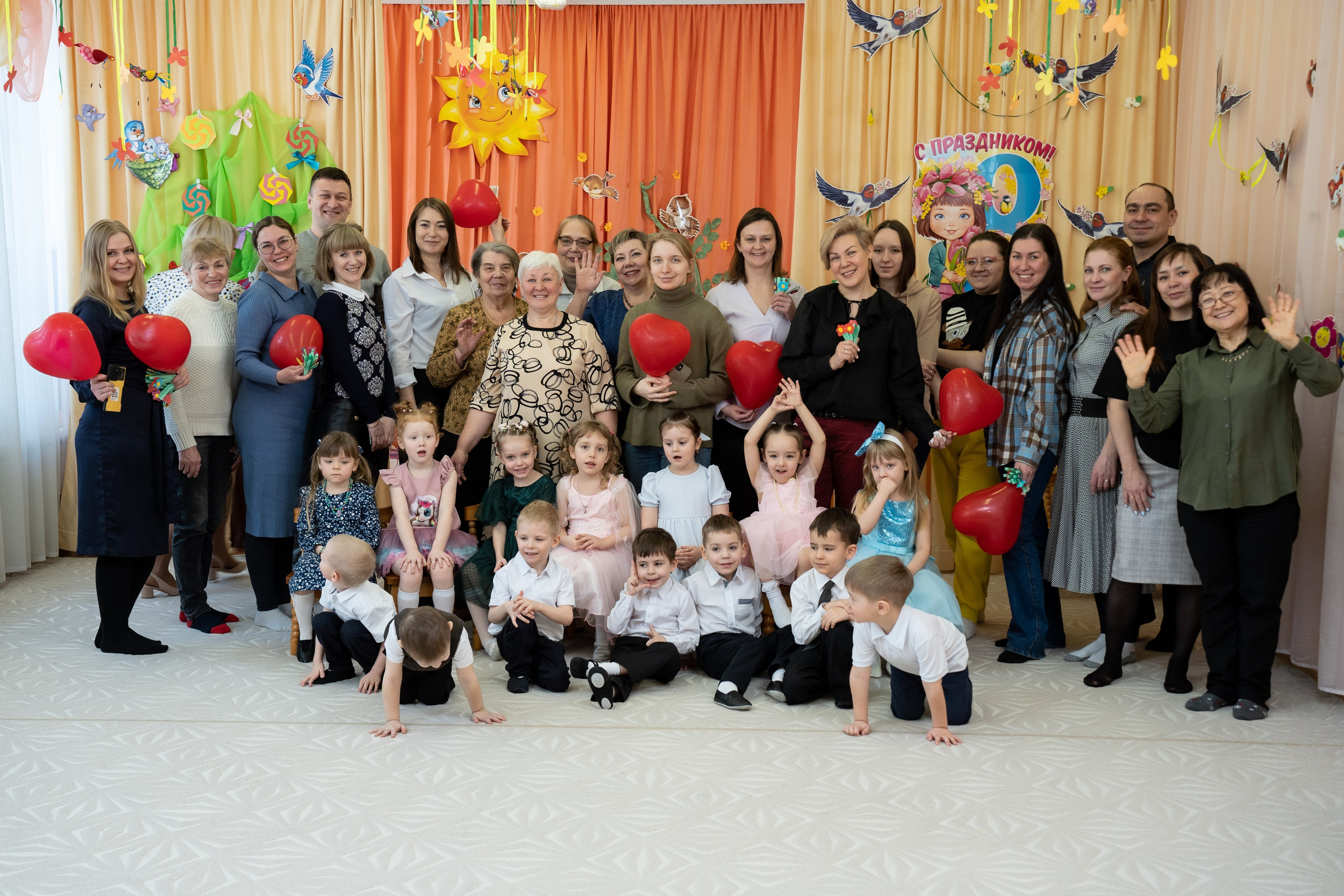 Утренник 8 Марта. Фотостудия «Стрекоза»