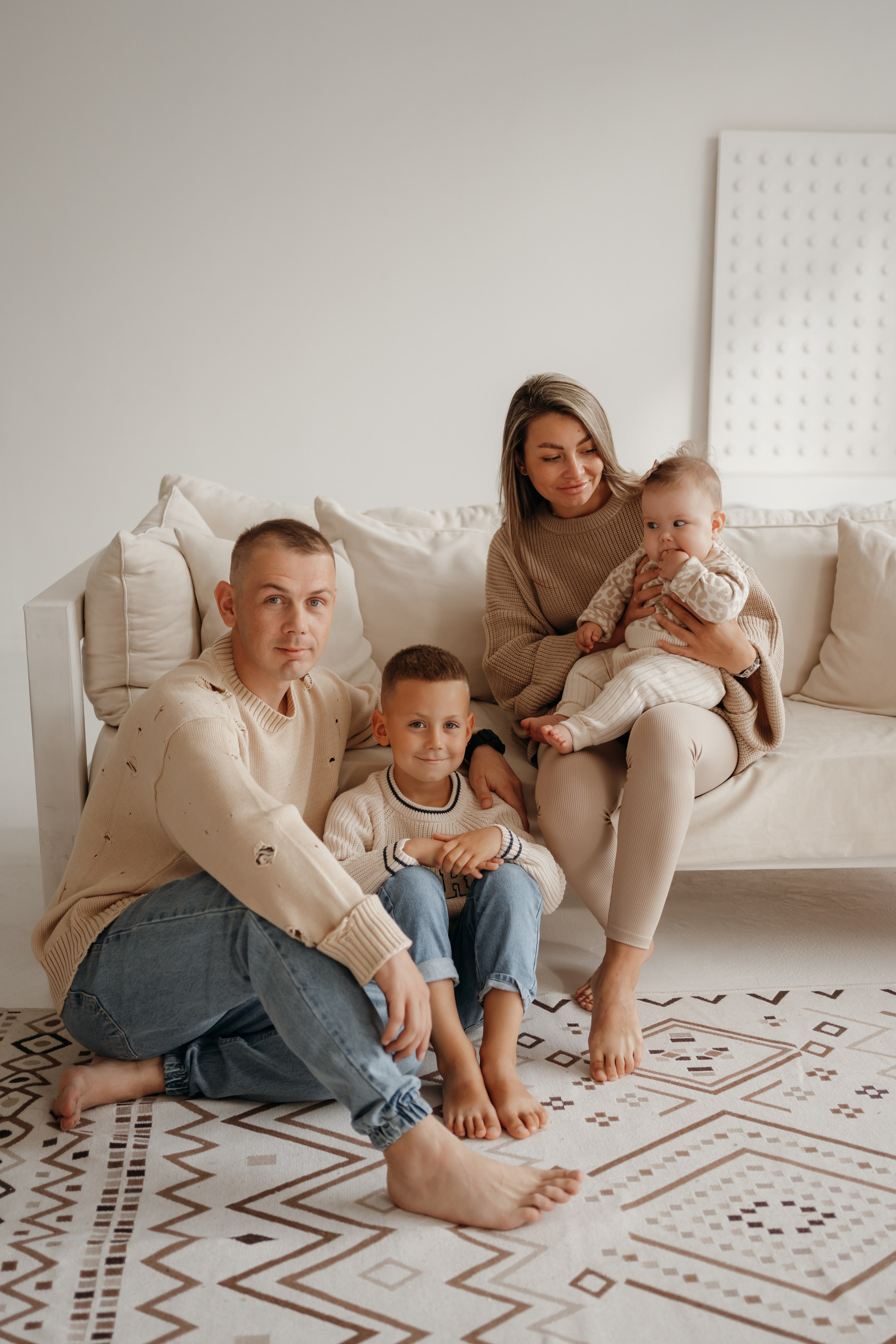 Семейная и детская фотосъемка в студии в Архангельске. Портретный и свадебный фотограф в Архангельске Елизавета Стрекаловская