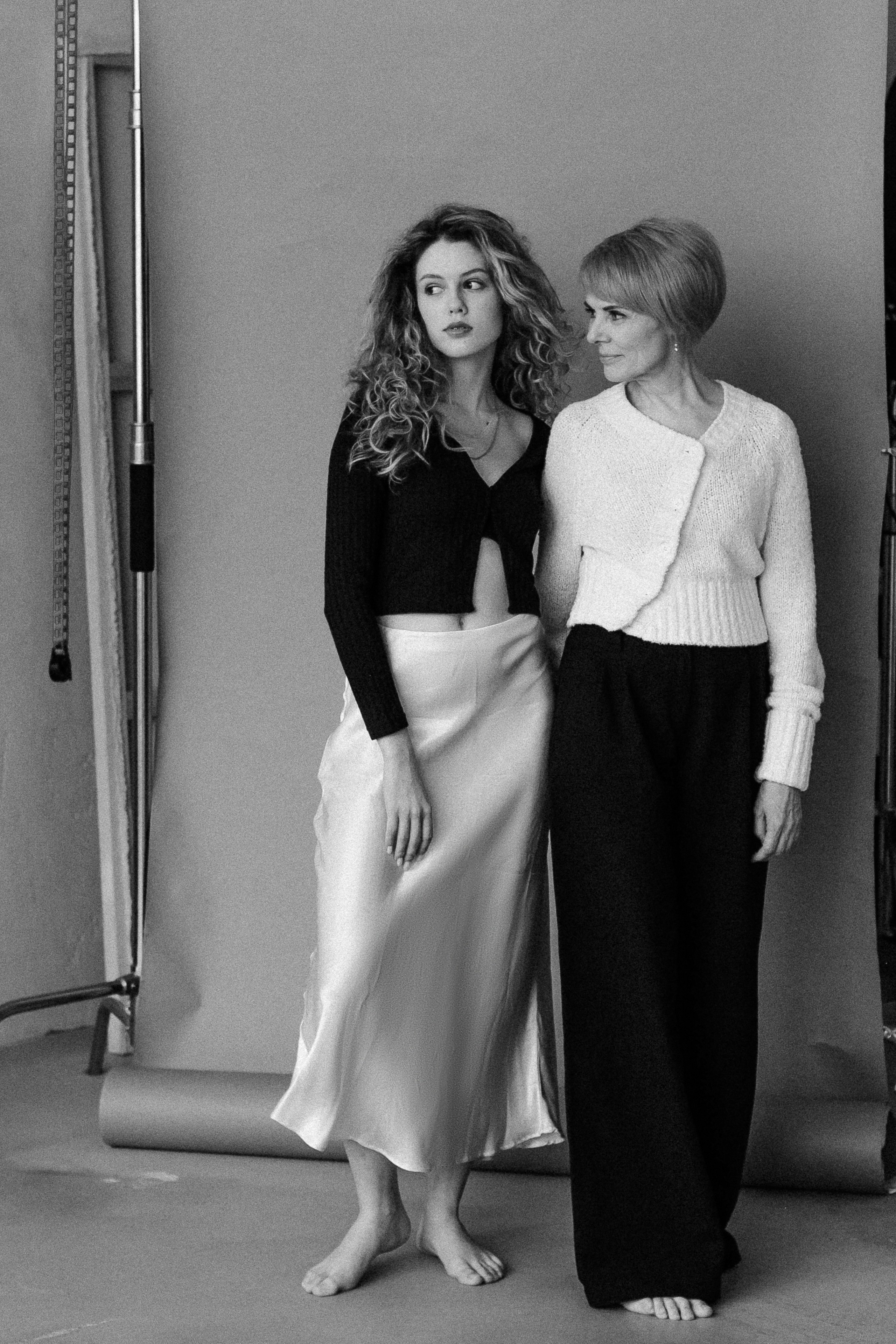 Даша с мамой