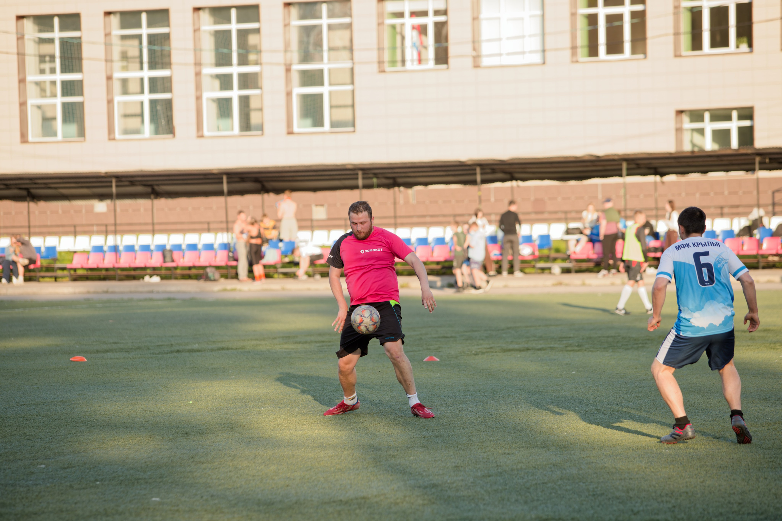 Любительская футбольная лига. Самокат-крылья. 25.06.2025. Репортажный и спортивный фотограф в г. Пермь Зильберг Павел