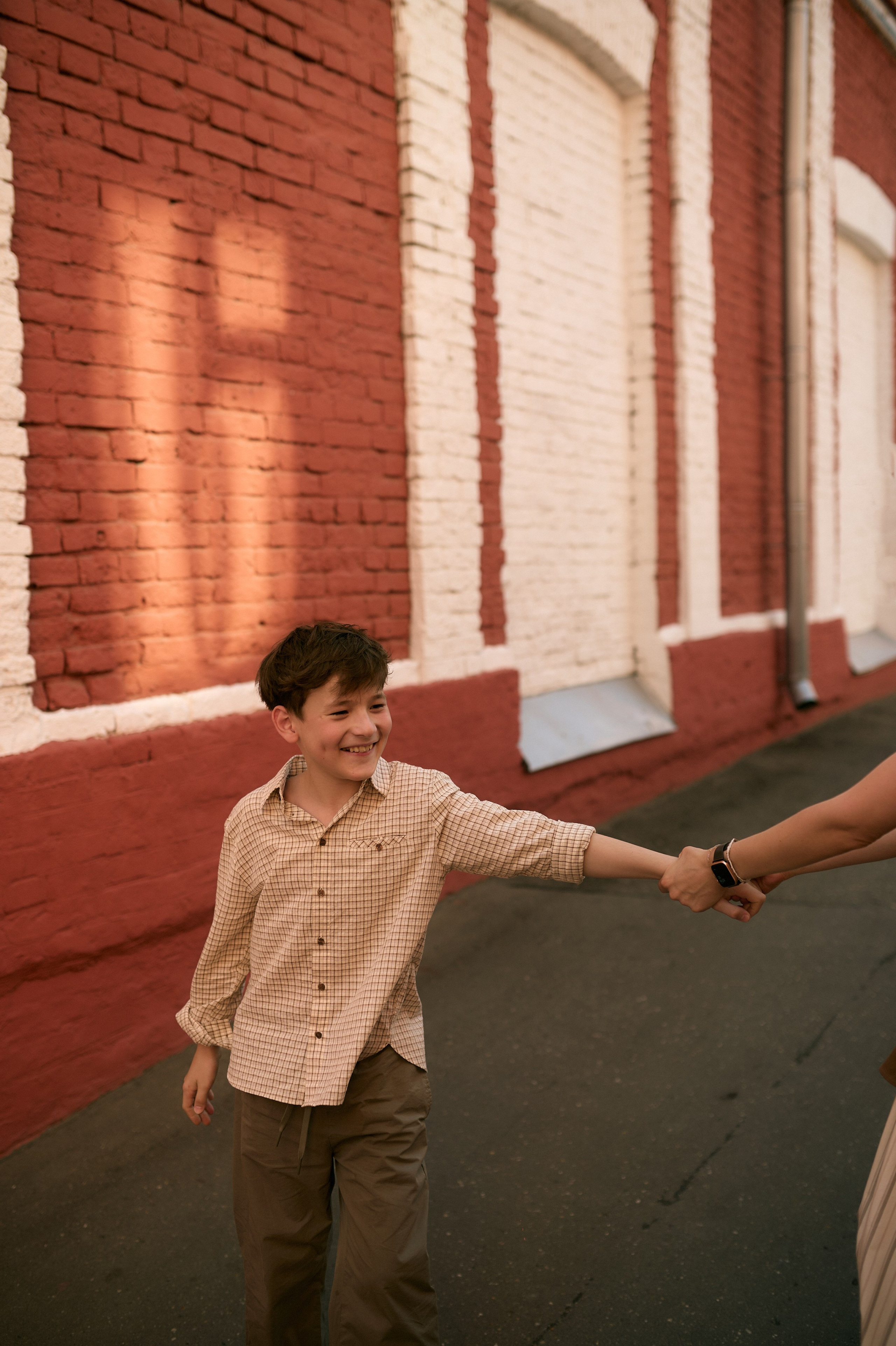 Олеся и Вова в центре Москвы. Семейный и свадебный lifestyle-фотограф в Москве Мария Петрова