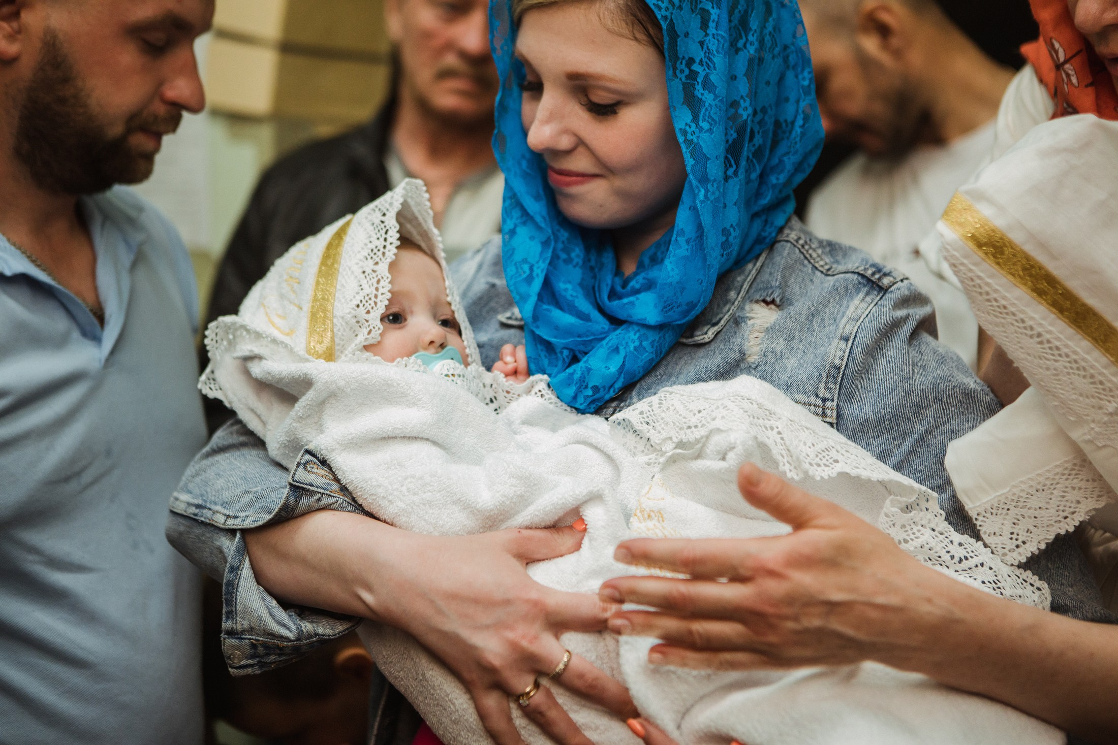 Храм Преподобного-Сергия-Радонежского. Крещение Мелании. Фотографы в городе Волгограде — Людмила Агеева и Алексей Околелов