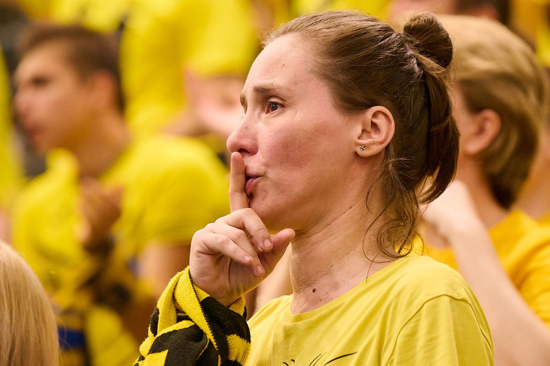 Съемка эмоций болельщиков во время спортивных матчей в Ростове-на-Дону