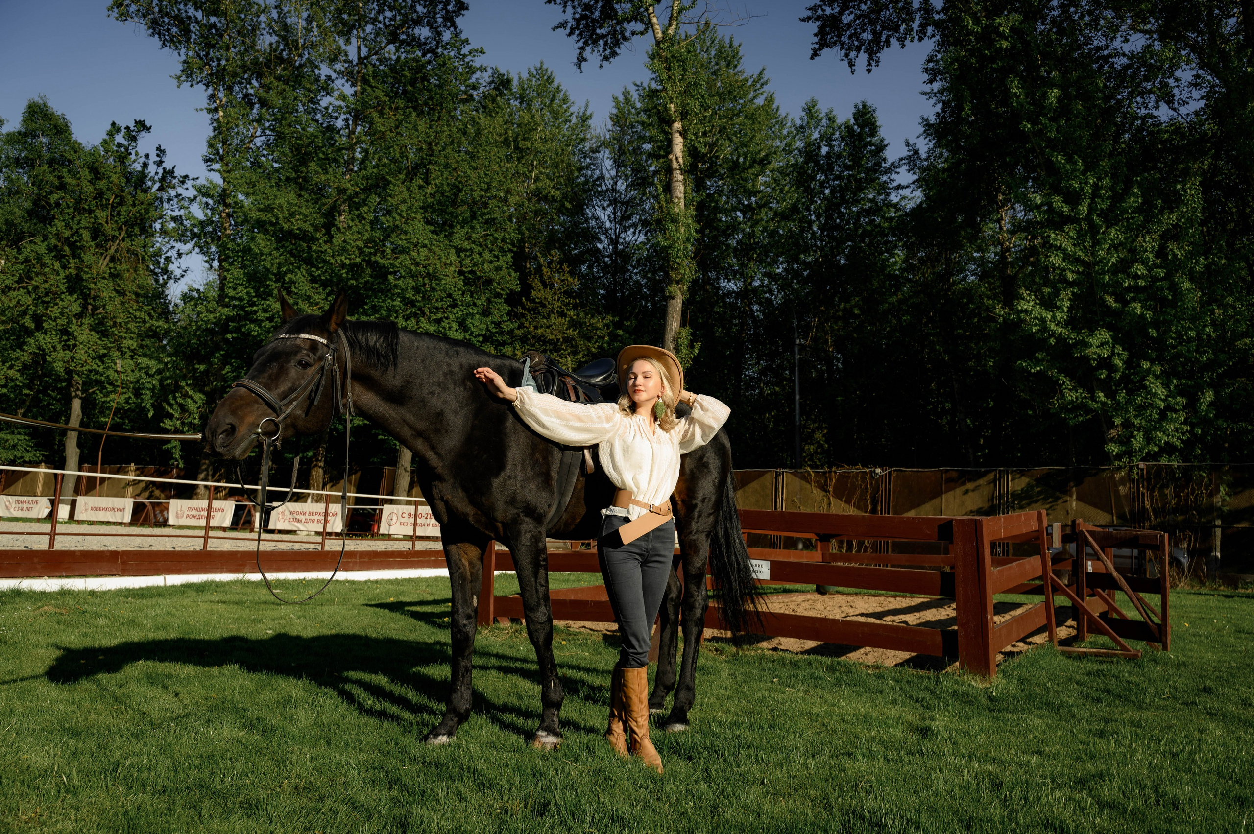 Фотосессия в честь 50-ти летия Надежды. Портретный и Фитнес фотограф в Москве Владислава Рыбалкина