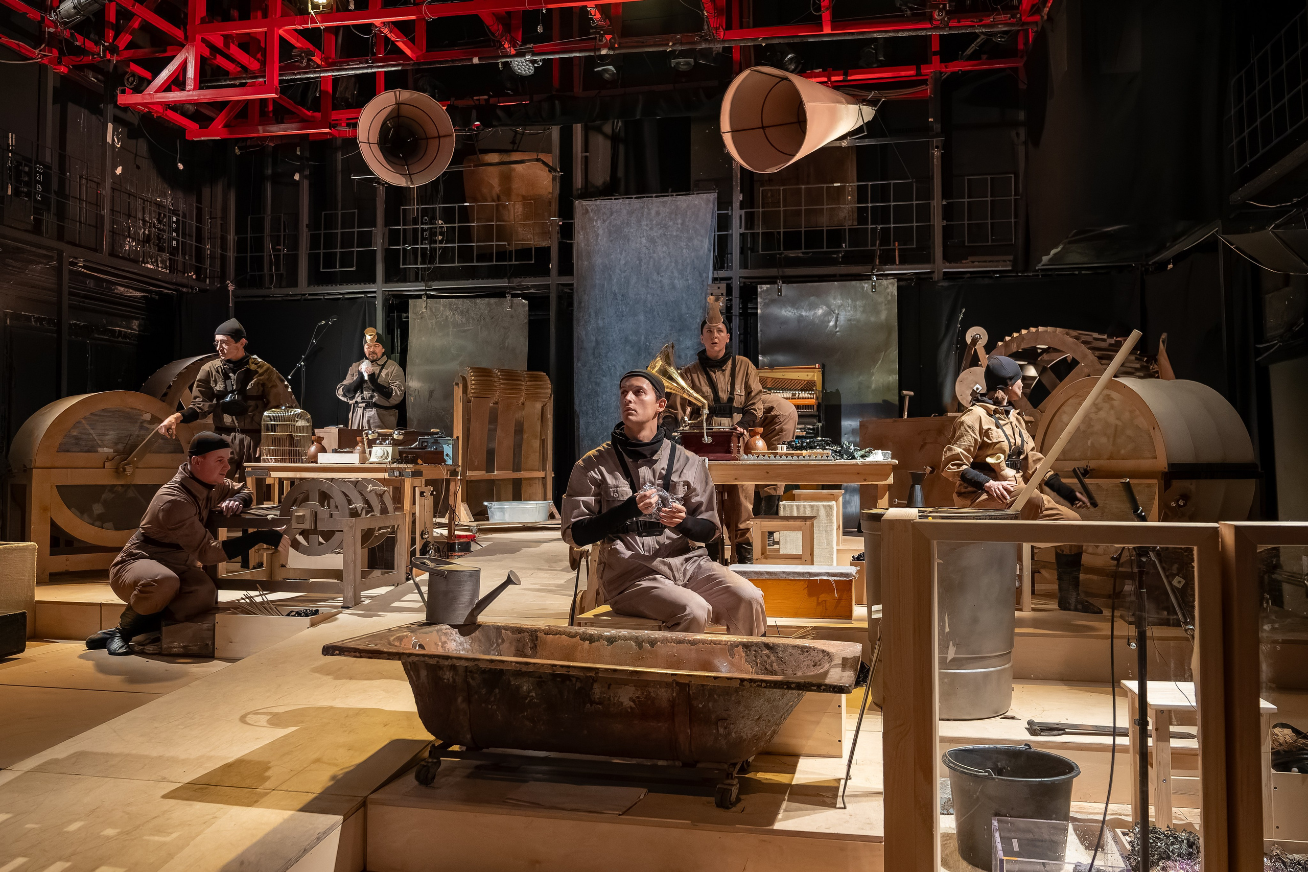 Театр Маяковского: Сон в русскую ночь. Сайт фотографа Сергея Абрамова