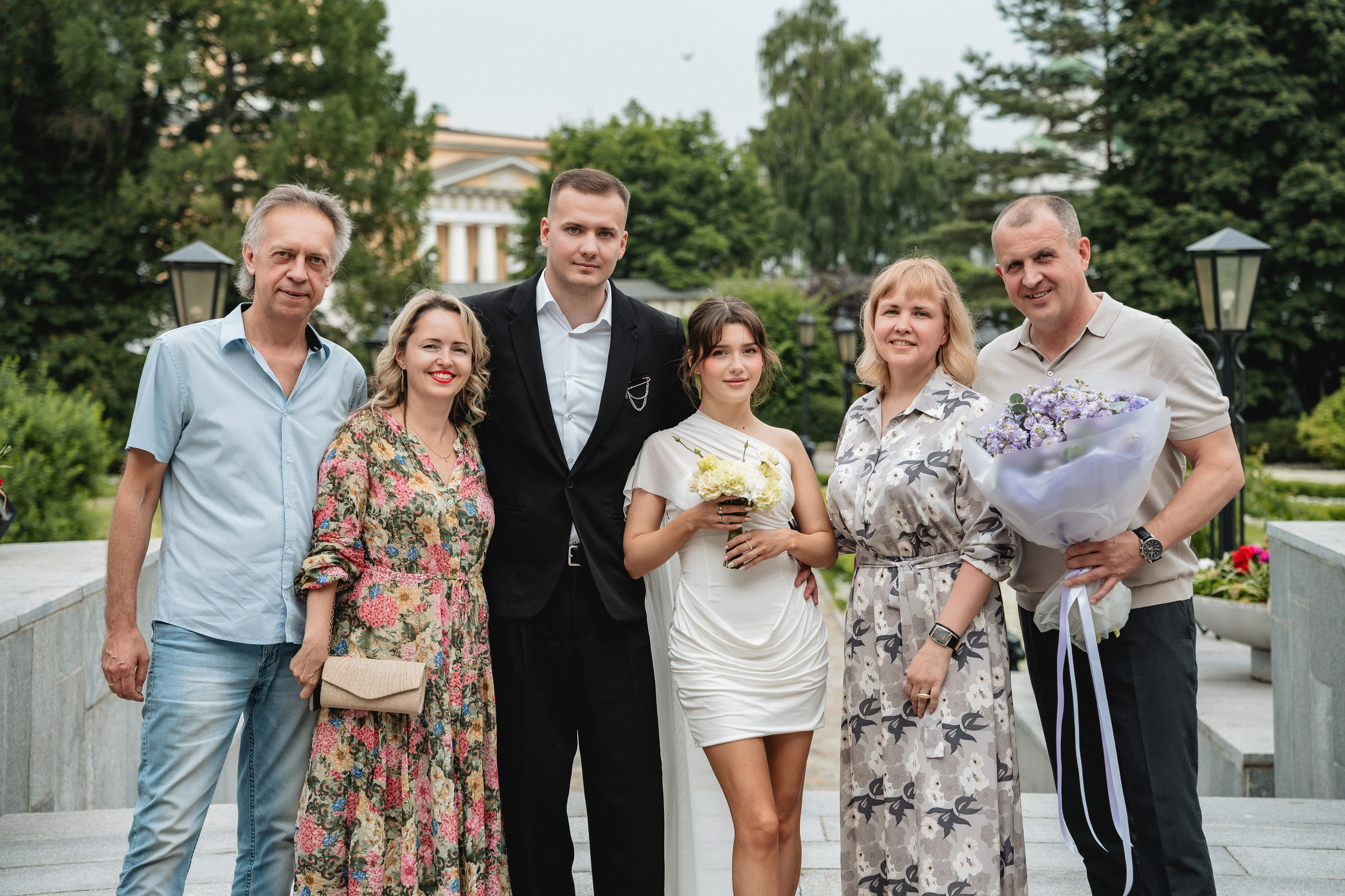 Лидия и Алексей, регистрация + прогулка. Фотограф и видеограф в Москве и Московской области Мария Вишня