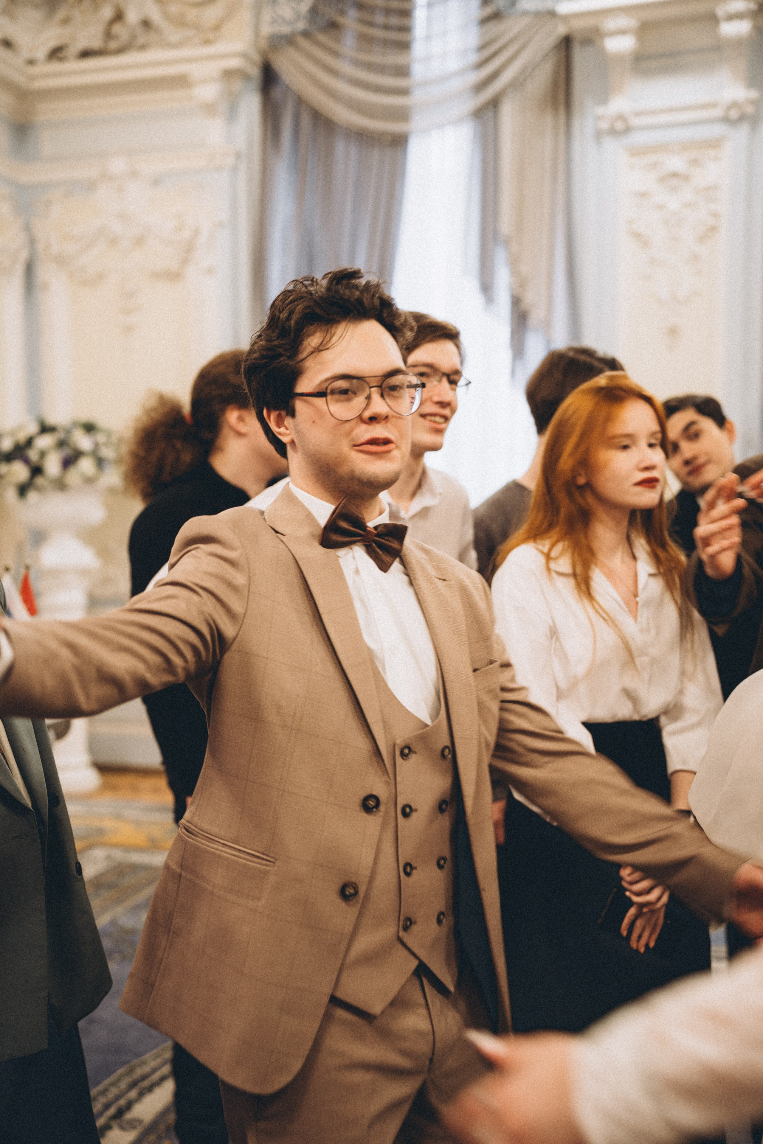 СВАДЕБНАЯ СЬЕМКА ВО ВТОРОМ ДВОРЦЕ С ГОСТЯМИ И ПРОГУЛКА В ТАВРИЧЕСКОМ САДУ. Профессиональный фотограф, Санкт-Петербург — Виктория Богомолова