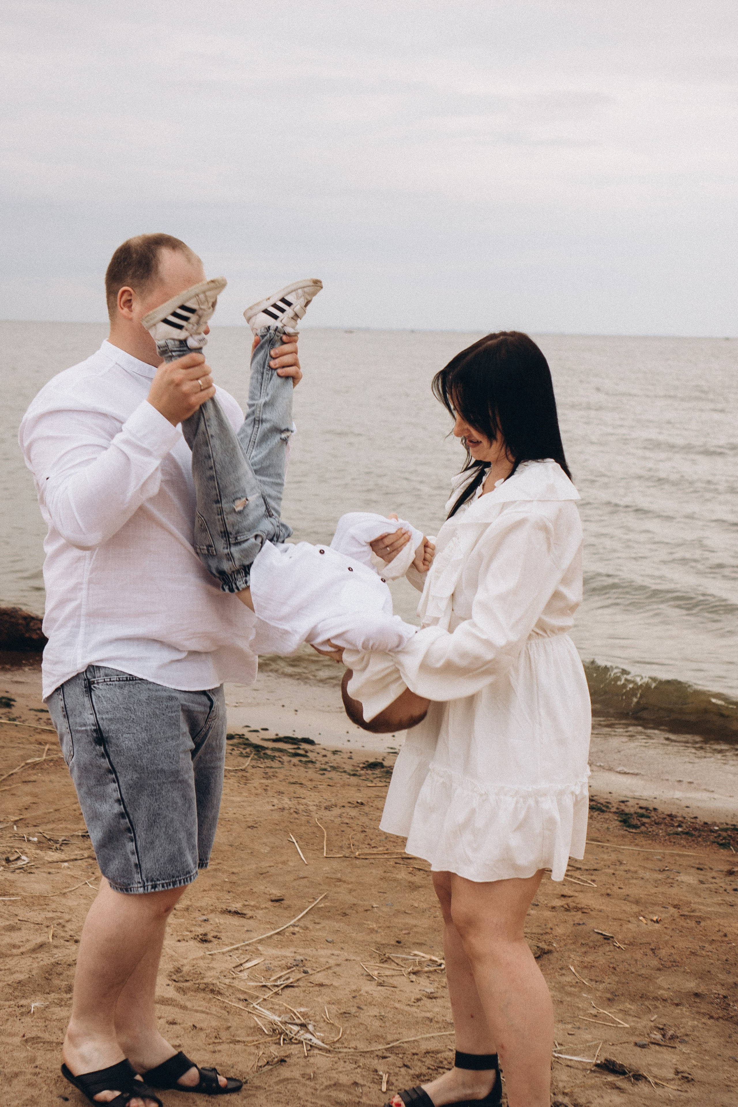 Семейная история на берегу залива. Профессиональный фотограф, Санкт-Петербург — Виктория Богомолова