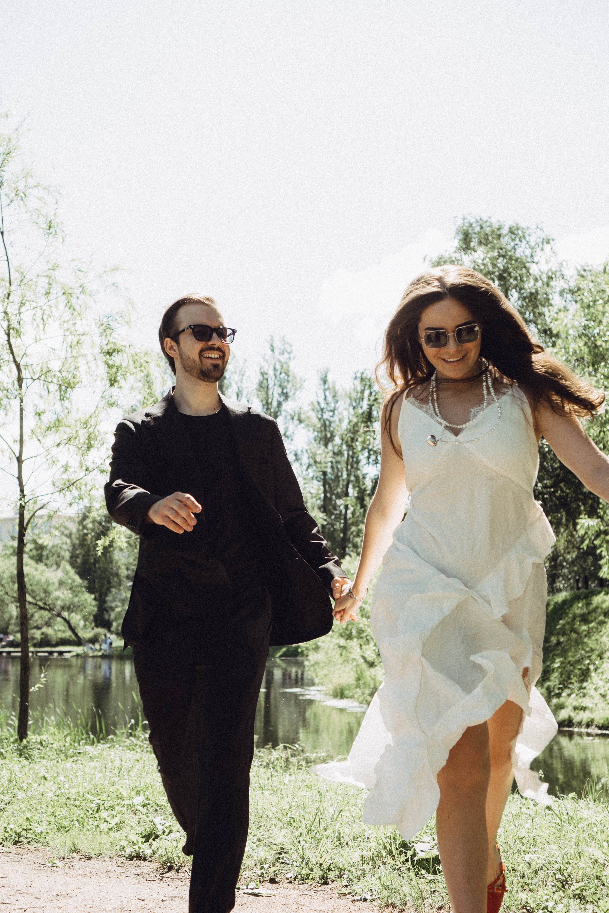 СВАДЕБНАЯ СЬЕМКА В ПАРКЕ ПОБЕДЫ И ПРОГУЛКА ПО МОСКОВСКОМУ ПРОСПЕКТУ. Профессиональный фотограф, Санкт-Петербург — Виктория Богомолова