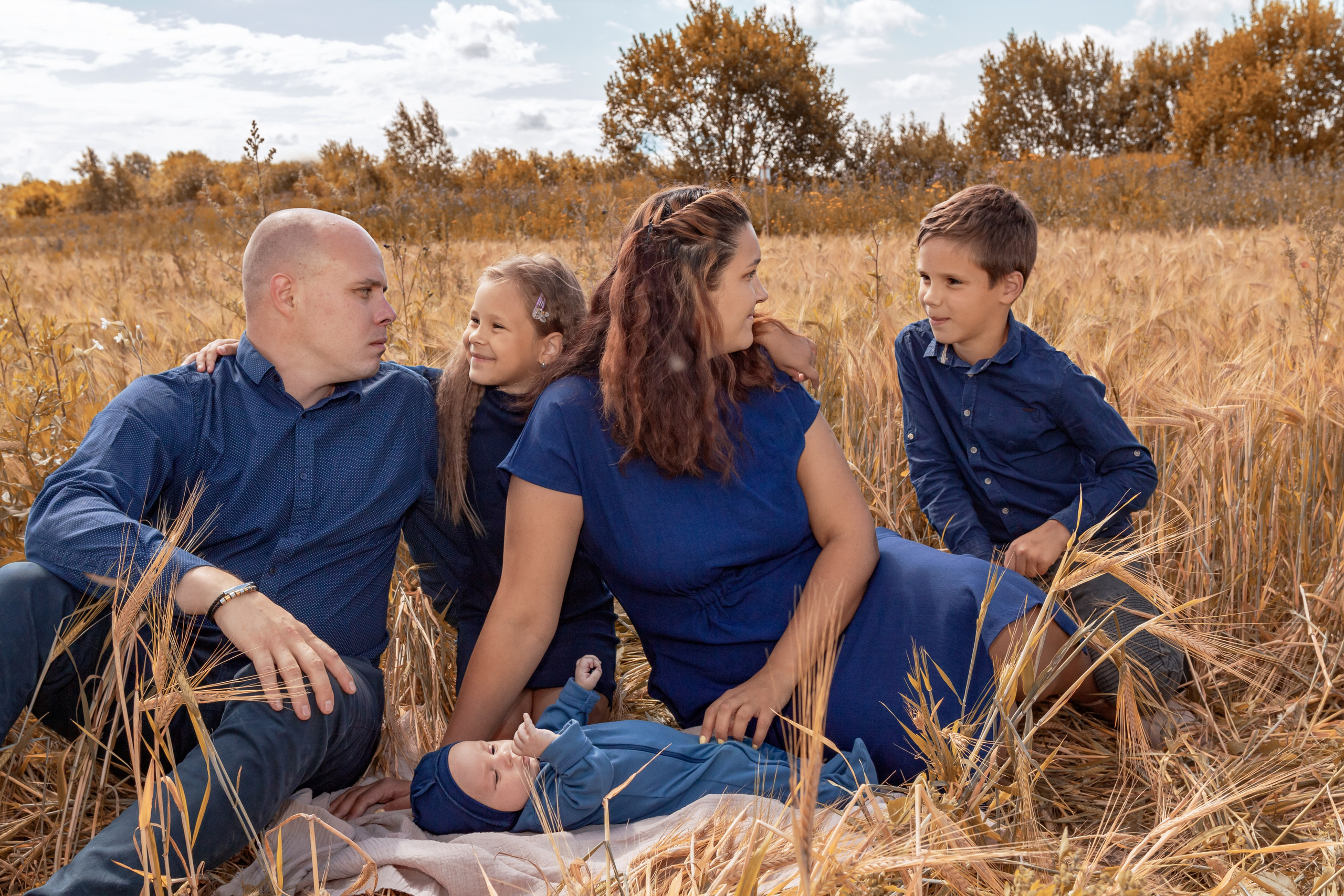 Семьи. Фотограф Оксана Потапова