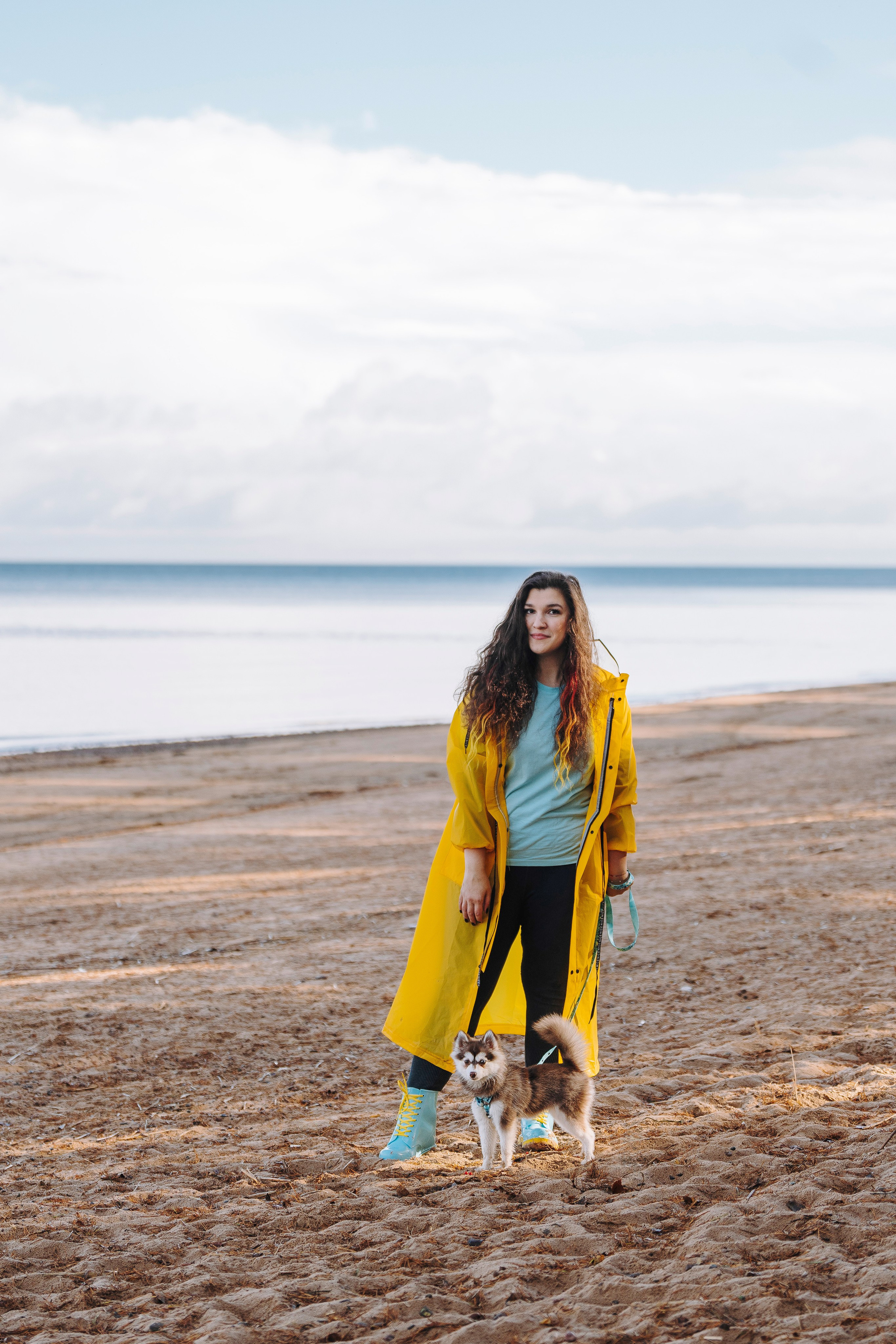 Катерина и Дрэка. Фотограф анималист в Спб недорого Олеся Майорова