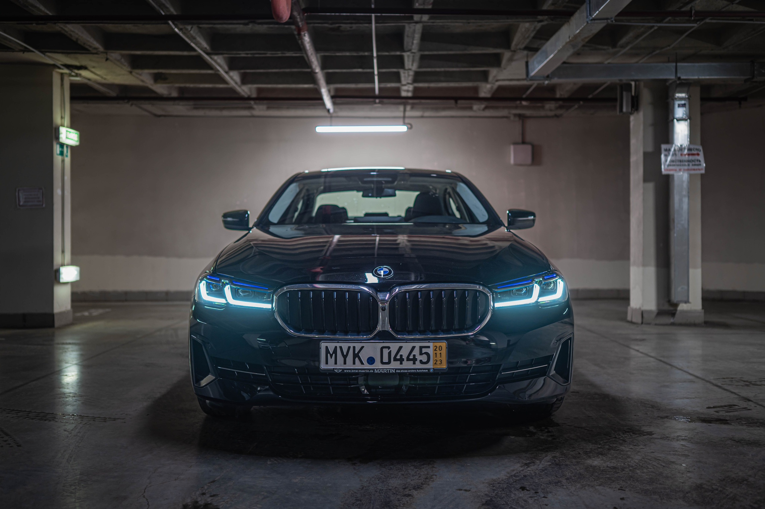 BMW 540i G30. Автомобильный фотограф в Москве — Сидоров Дмитрий