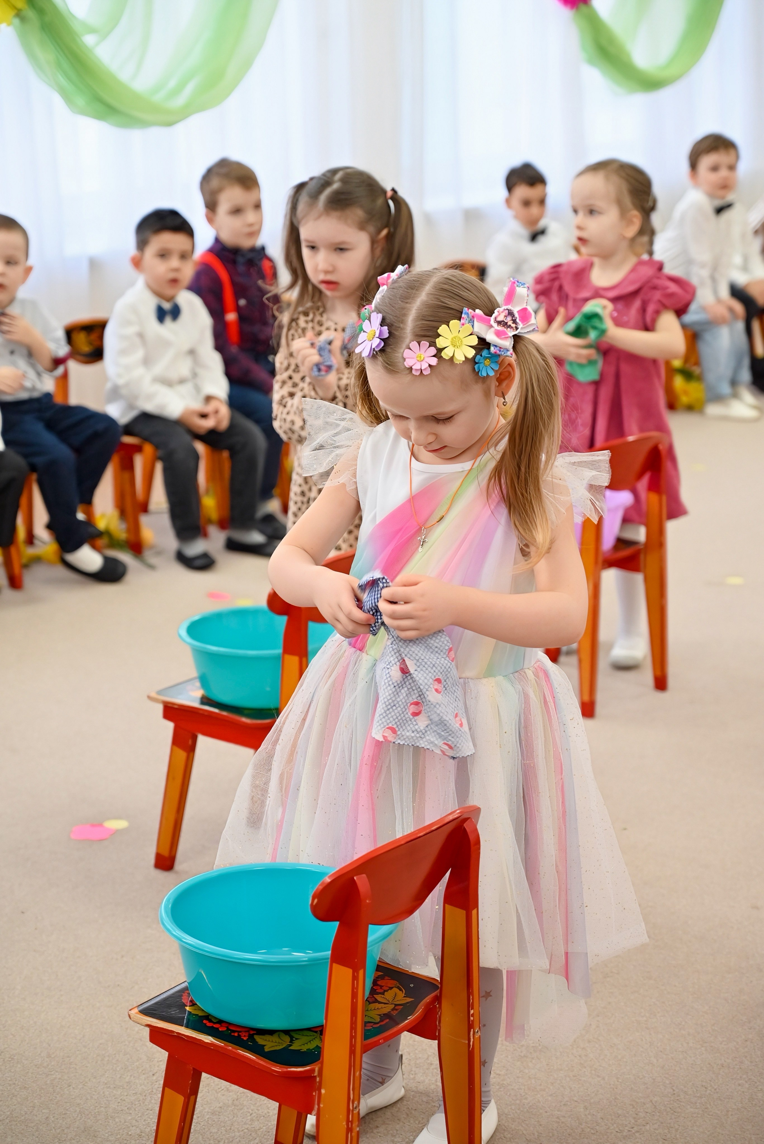 Праздник в группе «Дружная семейка». Семейный и детский фотограф Москва