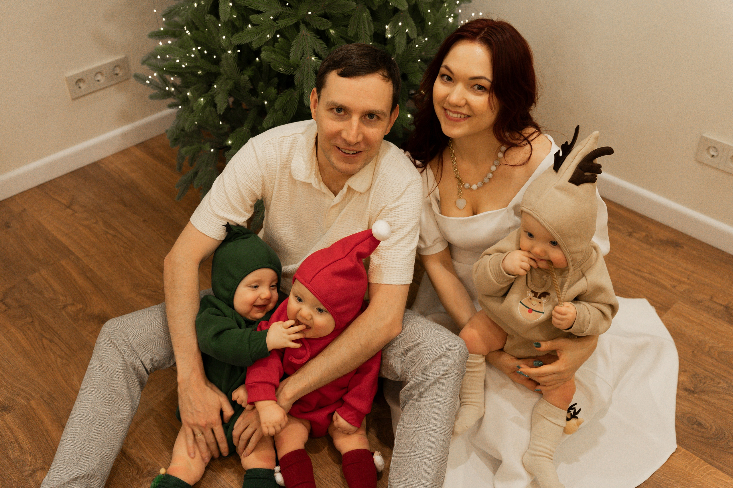 Новогодние тройняшки. Главная