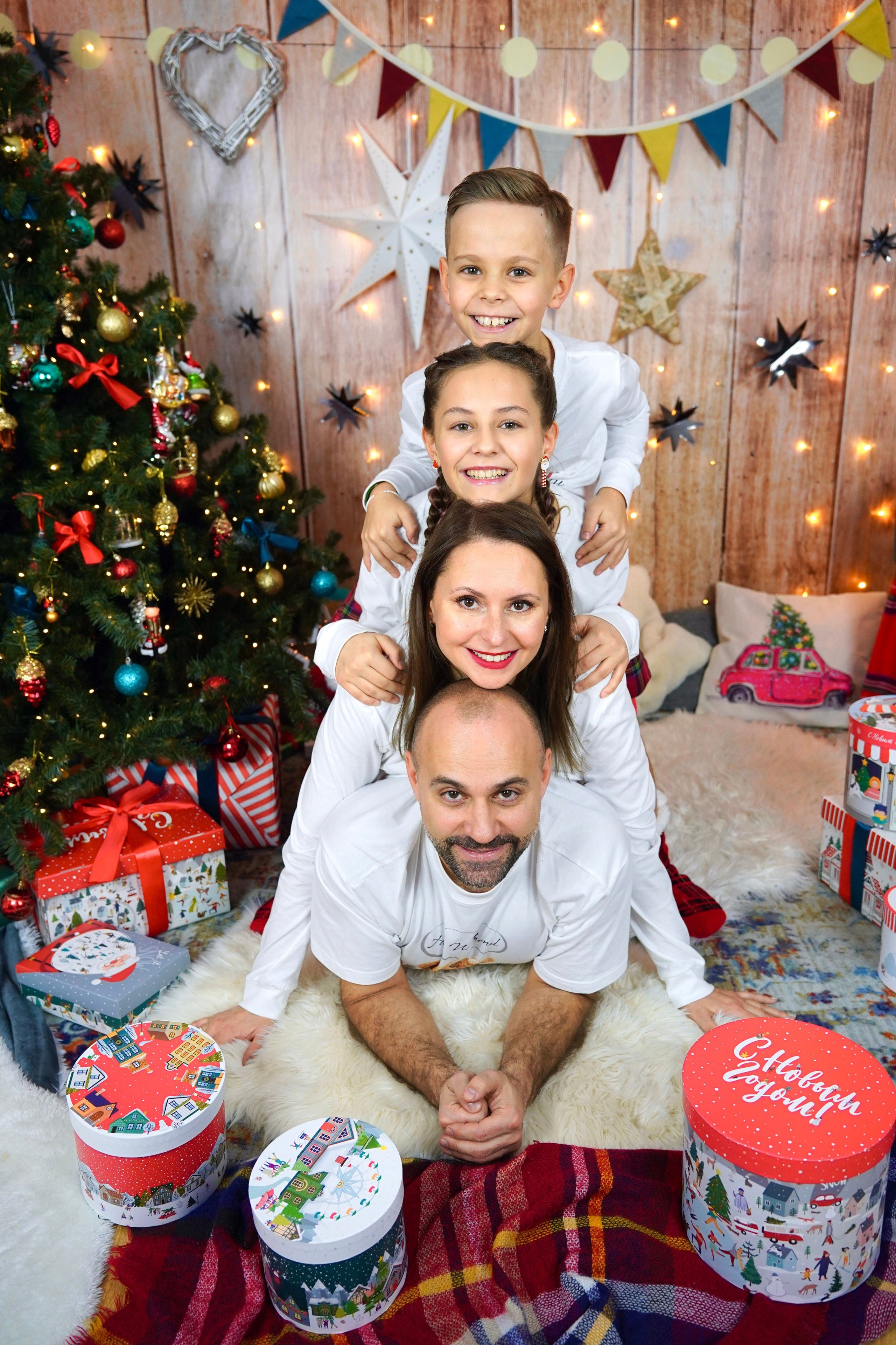 Новогодний фотопроект #1. Семейный и детский фотограф Александра Гвоздикова