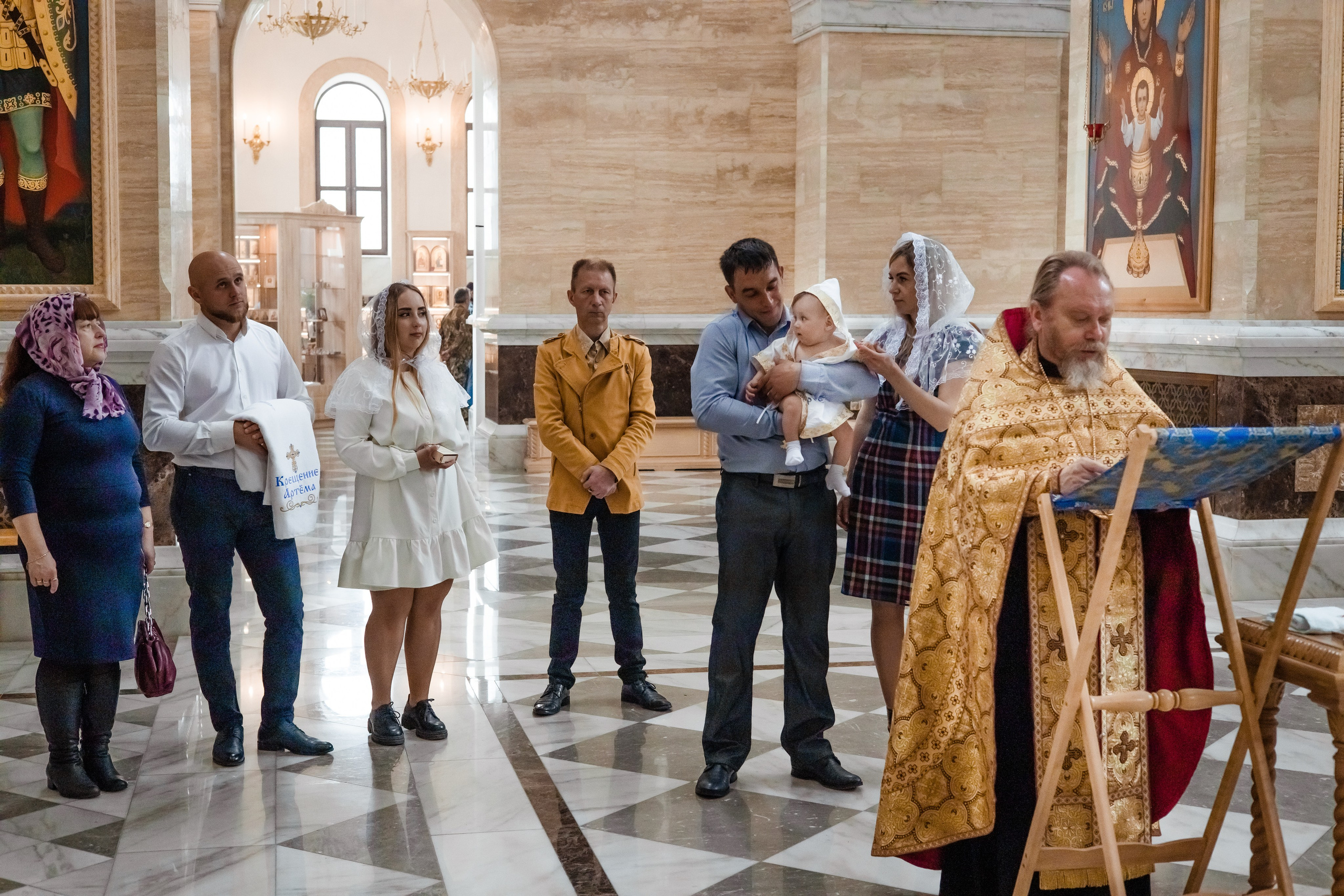 Таинство крещения. Фотограф Newborn, семейный фотограф во Владивостоке Ольга Казакова