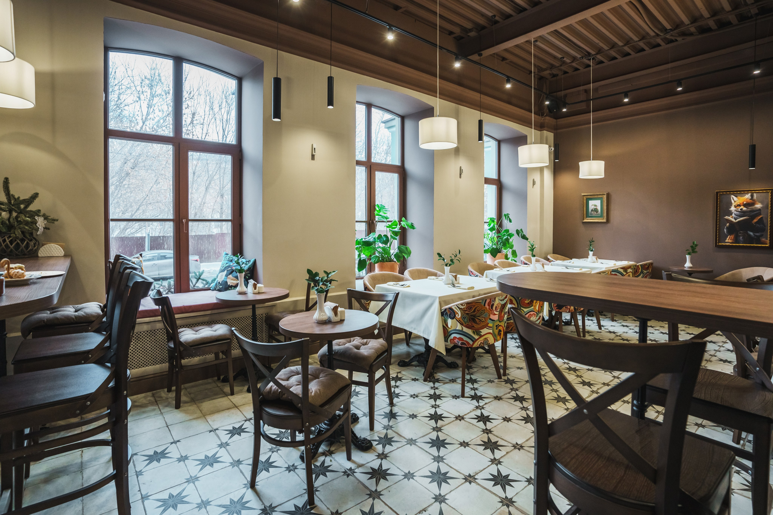 Кафе «Лисы, спички, два стола». Фотограф Казань