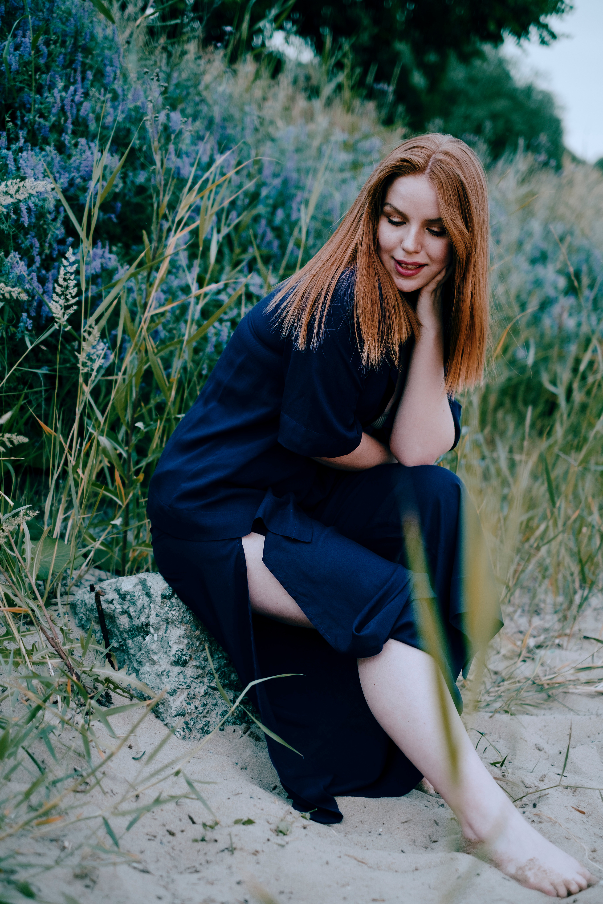 Пляж. Не смотри на других, смотри внутрь себя