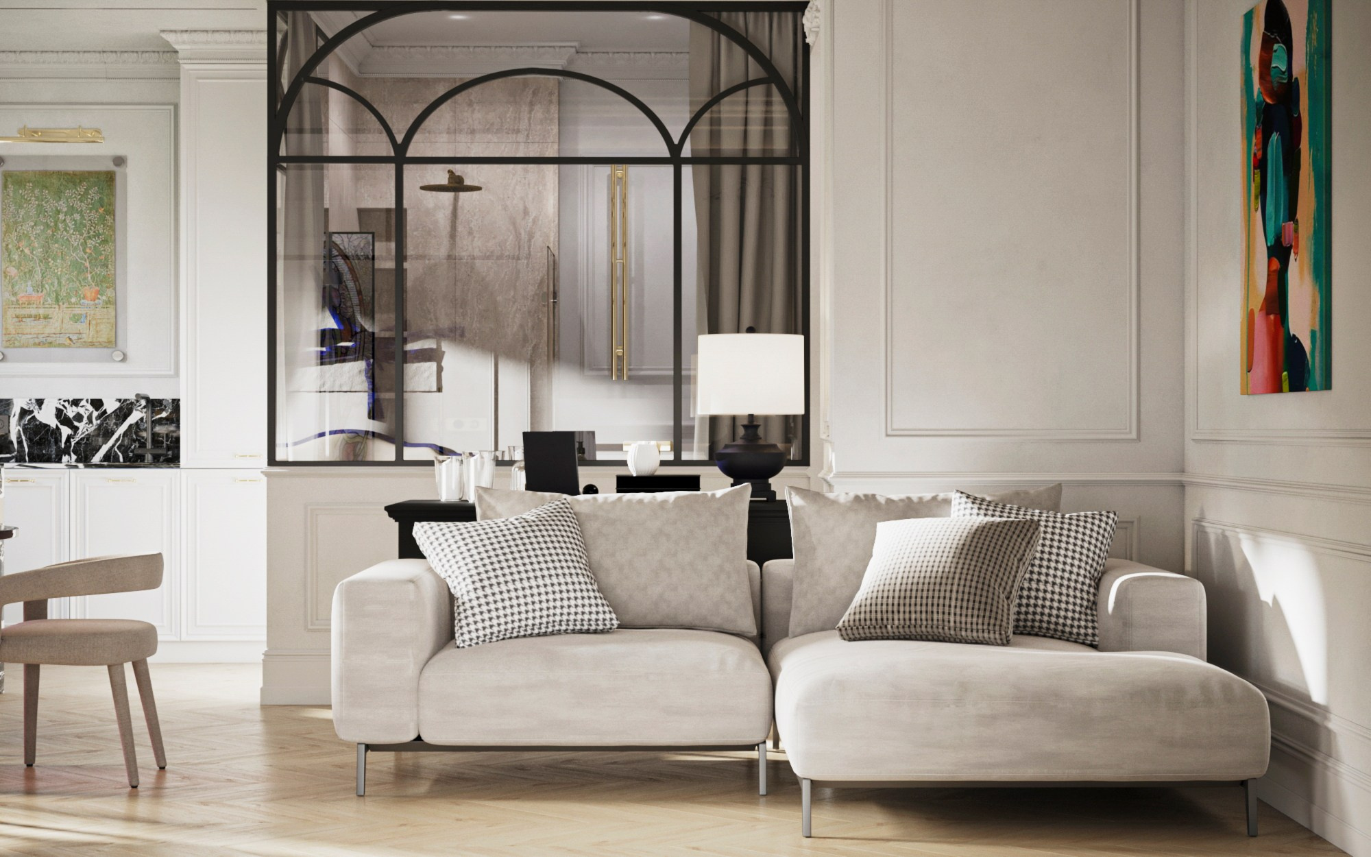 Квартира в классическом стиле Минск. Студия интерьерного дизайна