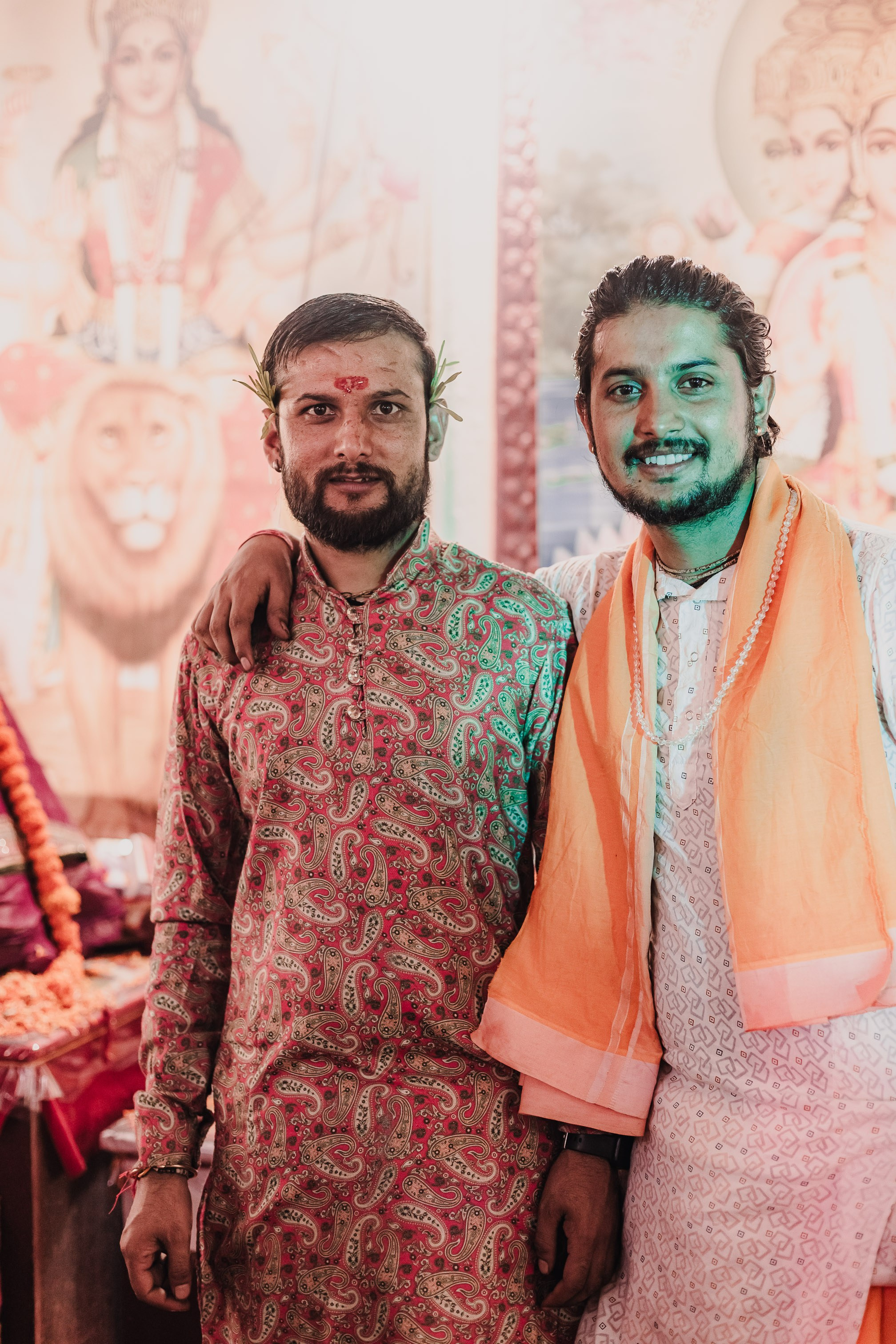 Navaratri yajna at Devraha Baba Ji ashram. Мариам Багдасарян