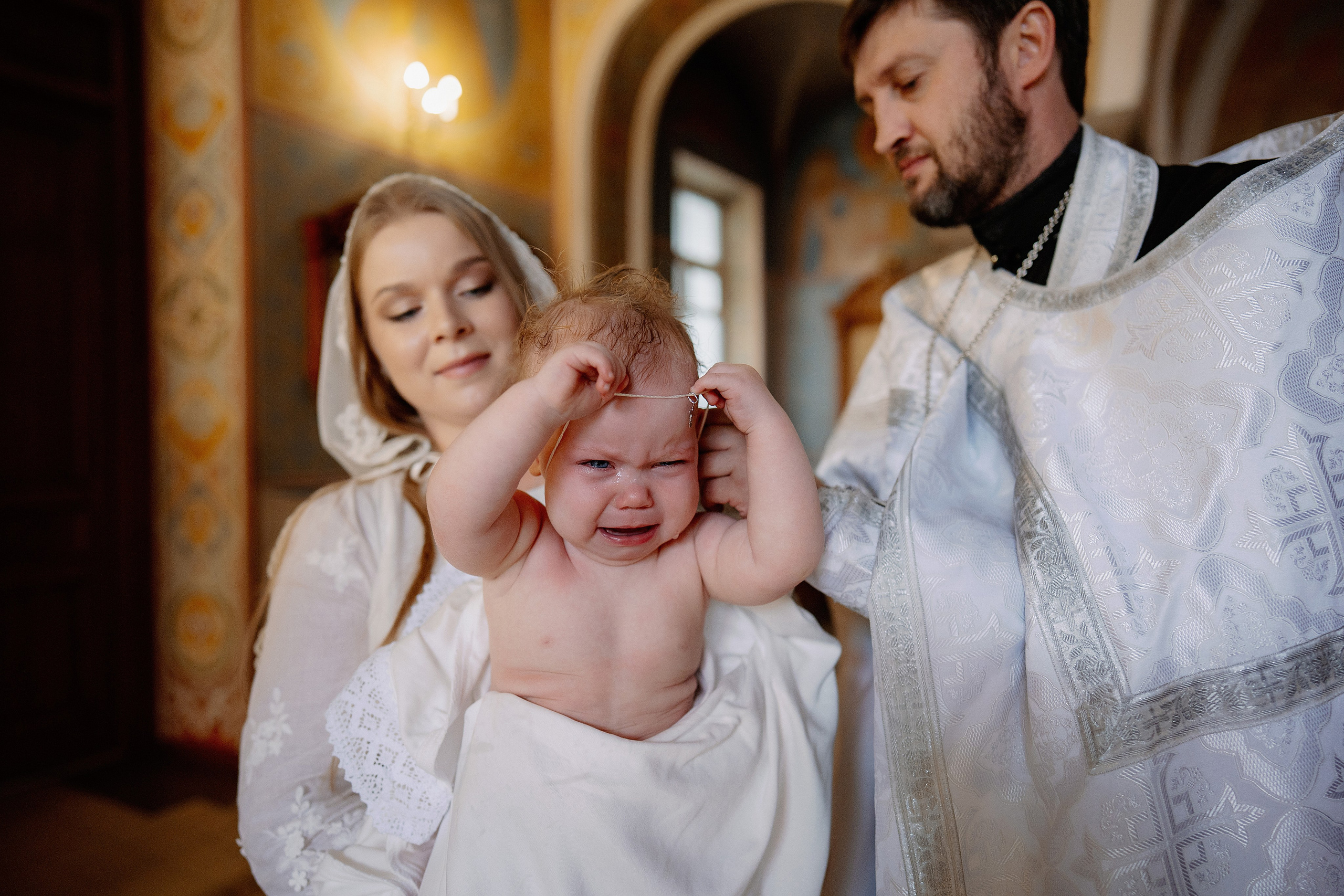Крещение Красимиры. Фотограф на Крещение и Венчание в Красноярске Рамазанова Юлия