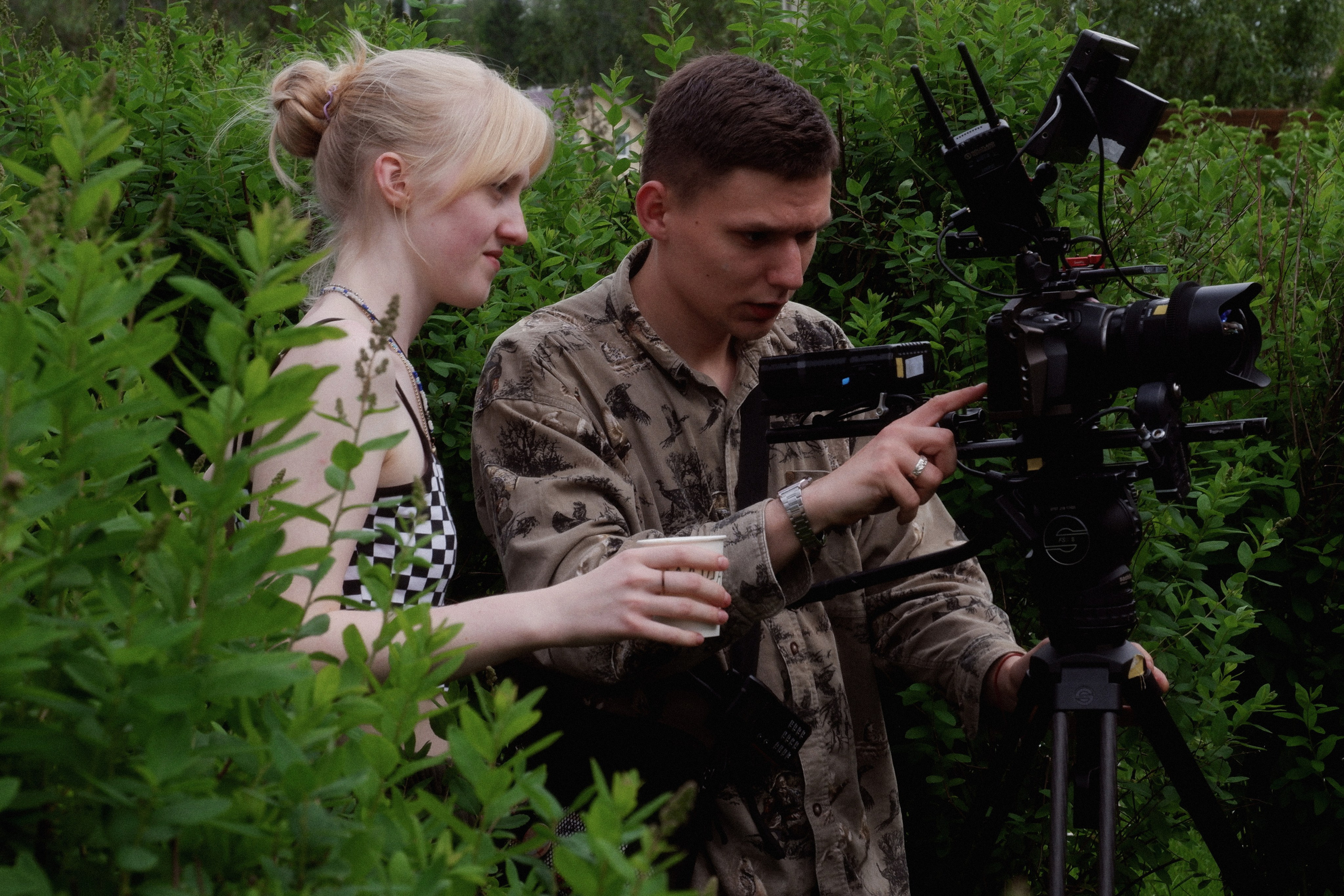 The short meter «that woman». ANNA — PHOTOGRAPHER