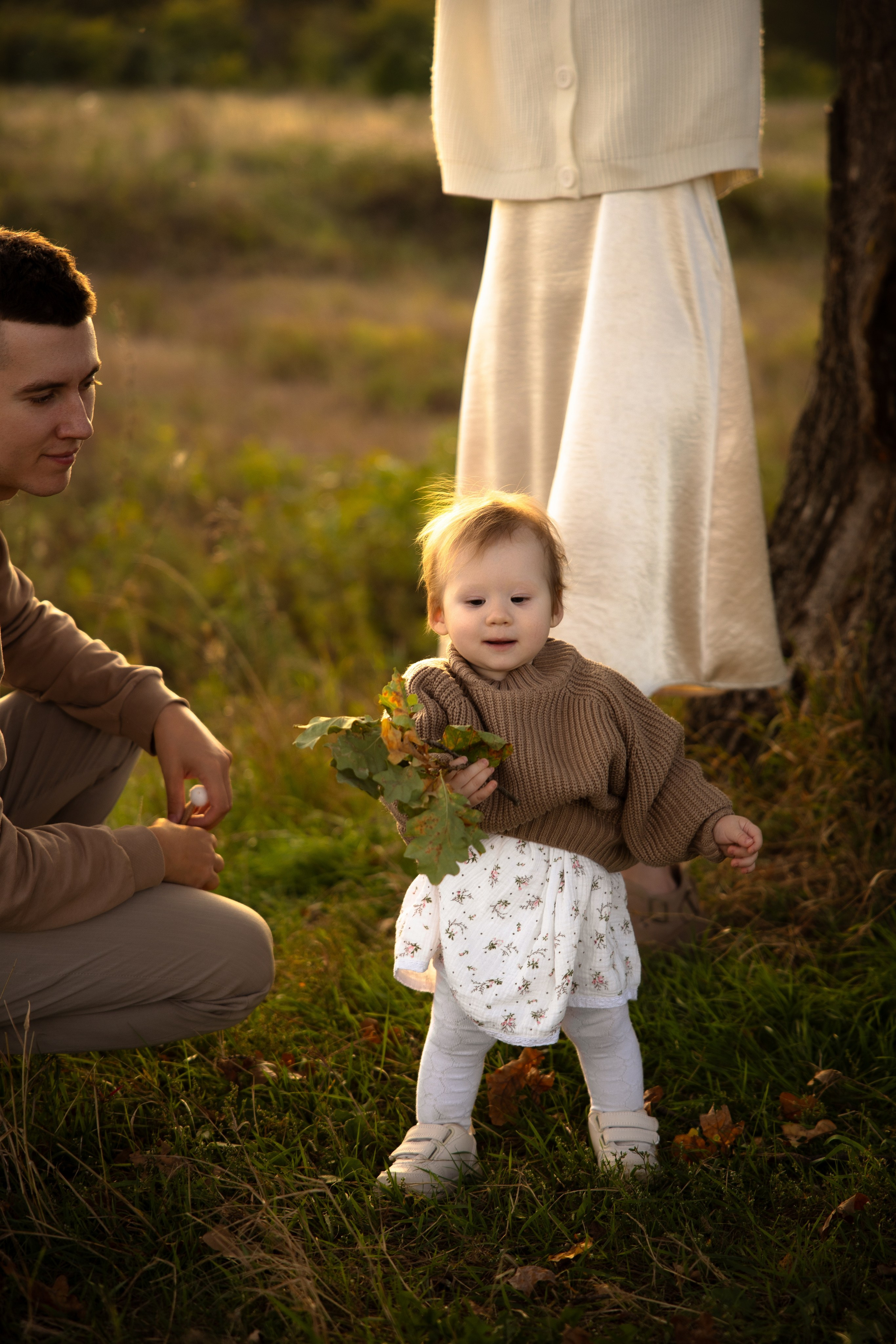 Семейная съемка на природе. Фотограф Ломакина Анастасия