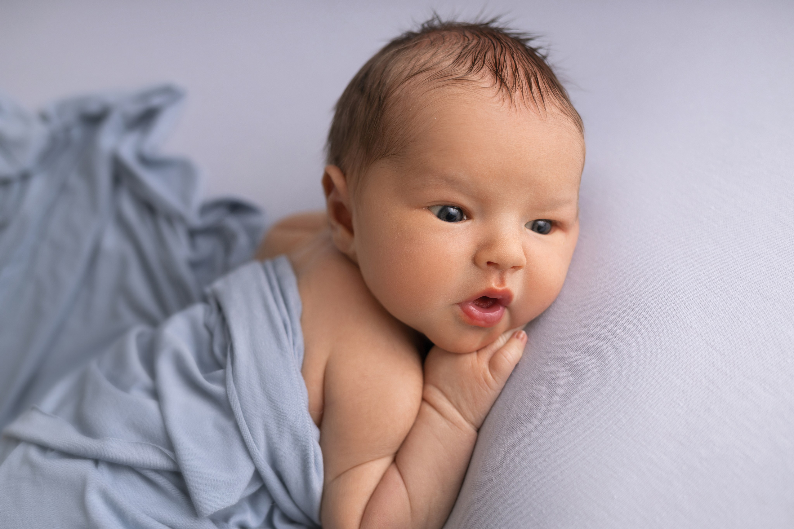 Классическая фотосессия малыша. Фотограф новорожденных малышей в Омске и Омской области Эльвира Камаева