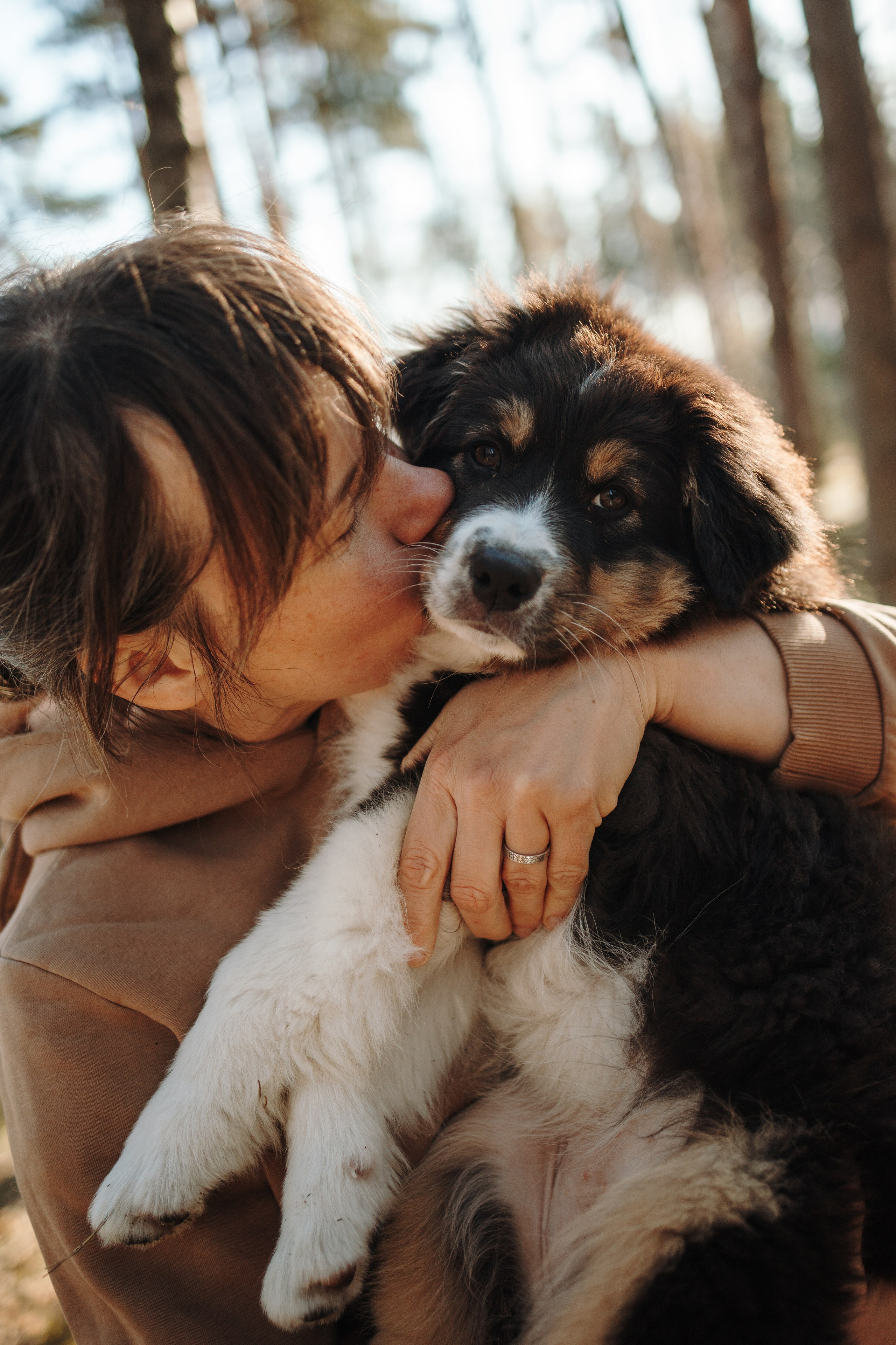 Ира и Шмель. Фотограф — Анималист | Санкт-Петербург