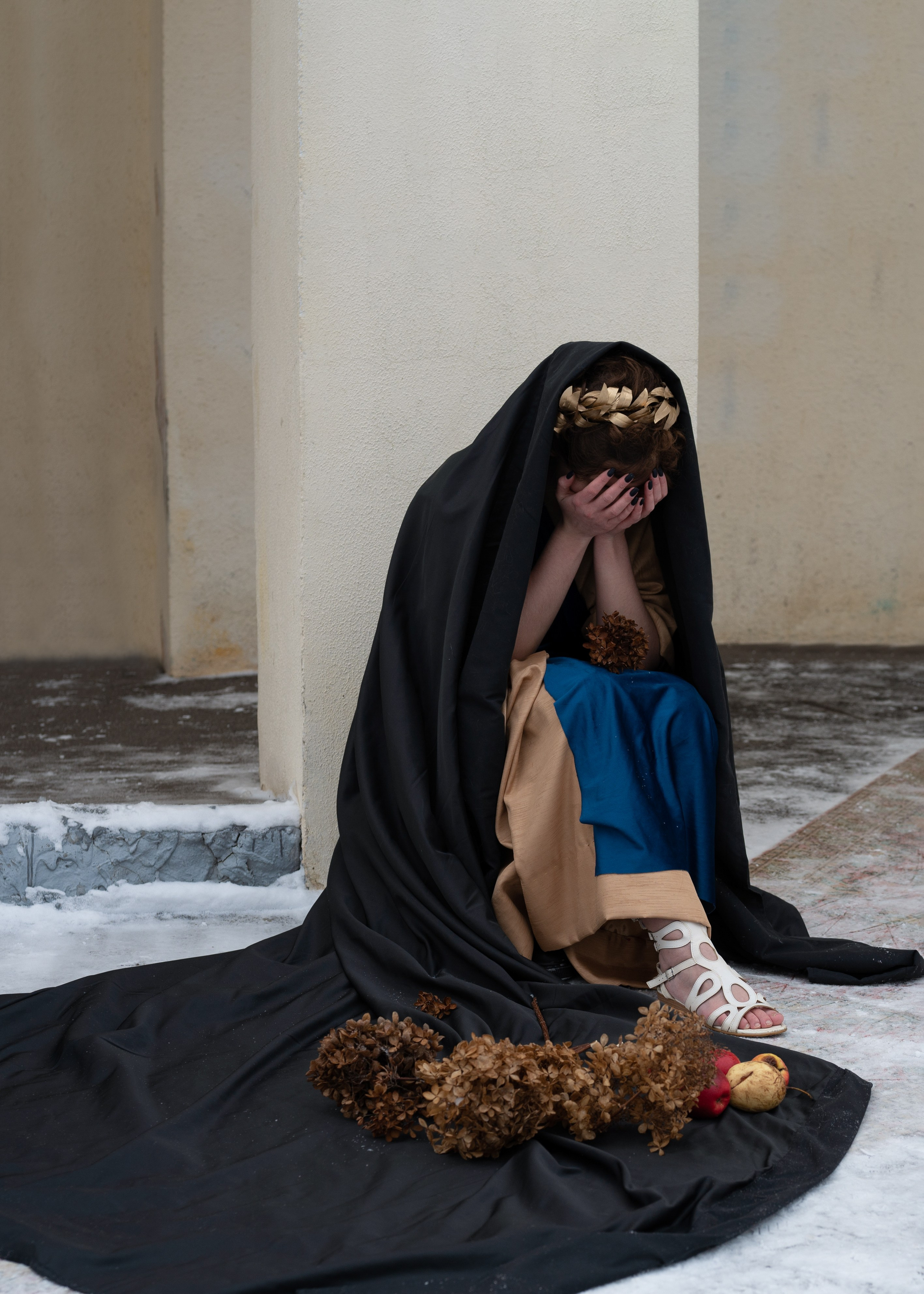 Времена Года. Деметра и Персефона. Анна Новосельцева. Индивидуальные фотосессии в Москве и М.О