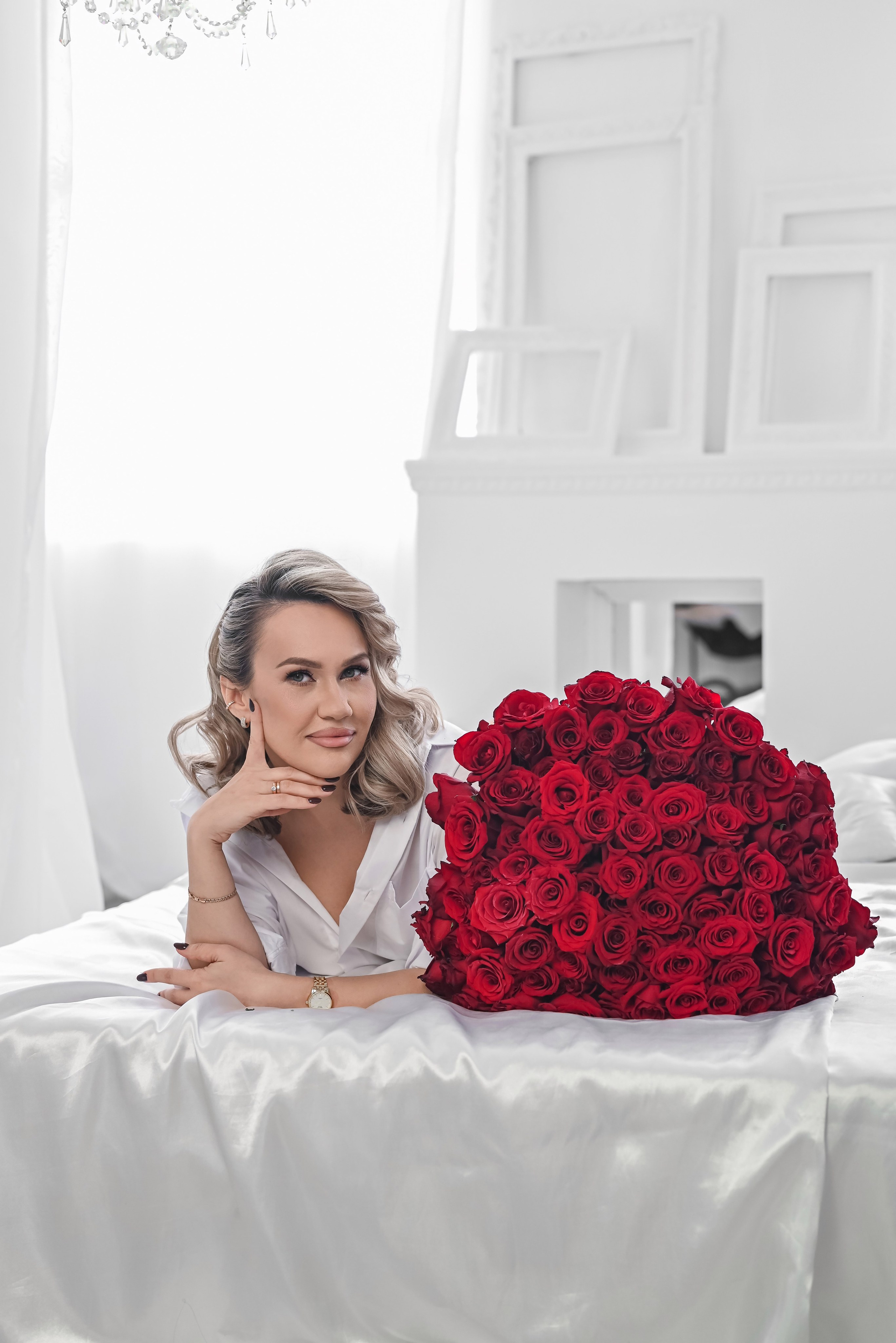 Фотопроект *101 красная роза* 2024 г. Фотограф в городе Салават