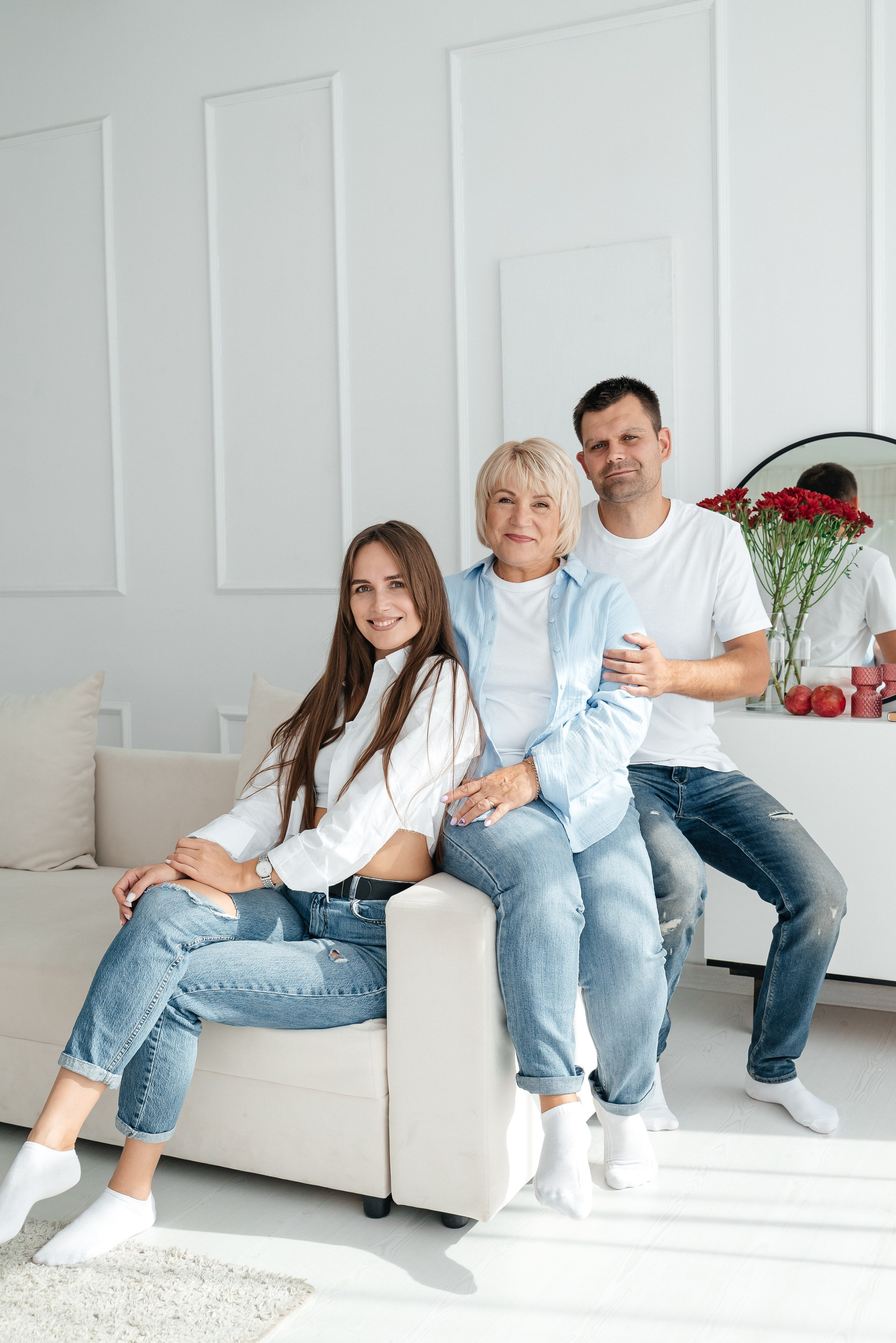 Съёмка большой семьи. Семейный фотограф в Минске Дарья Дреко