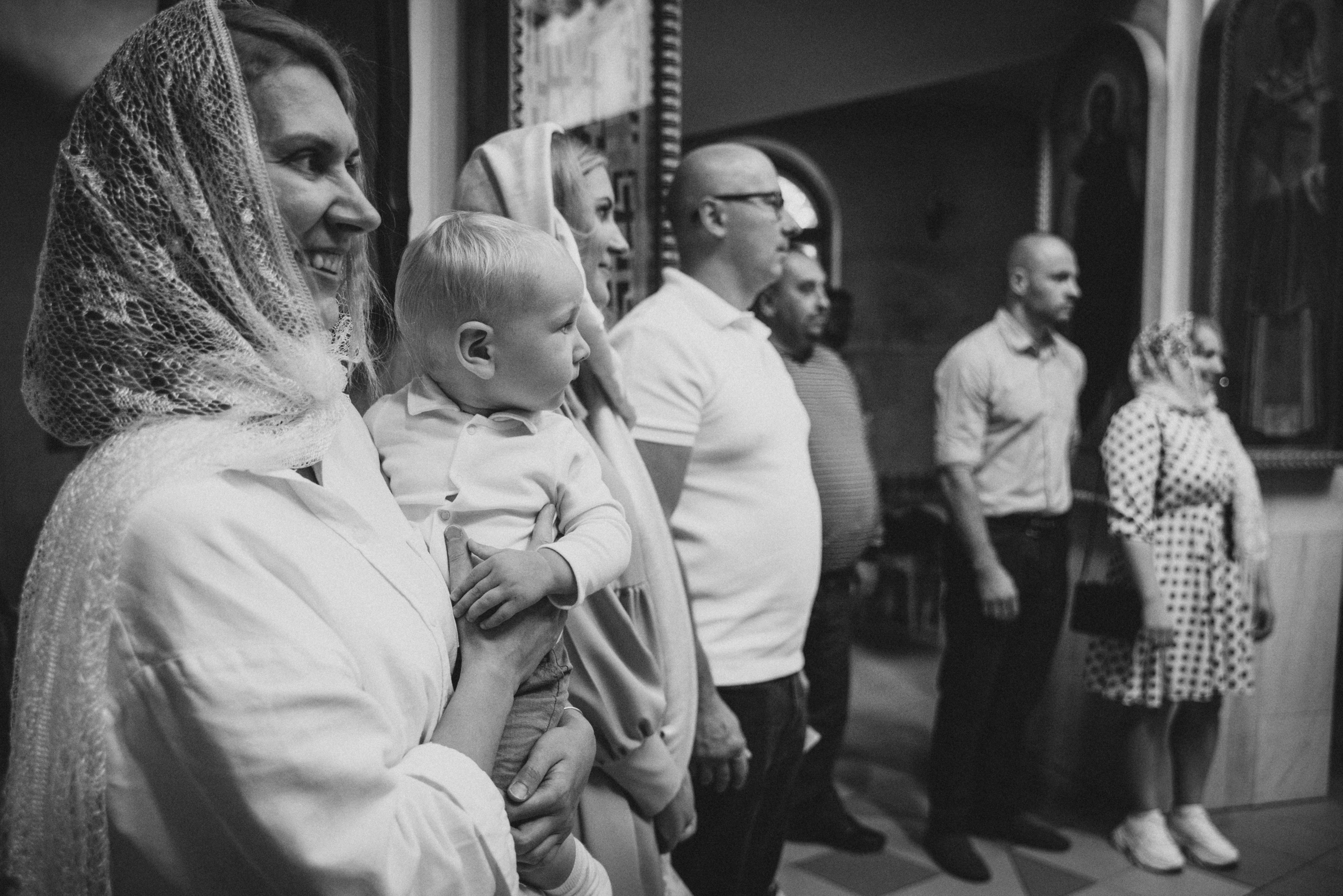 Крещение Демьяна. Семейный фотограф в Минске Дарья Дреко