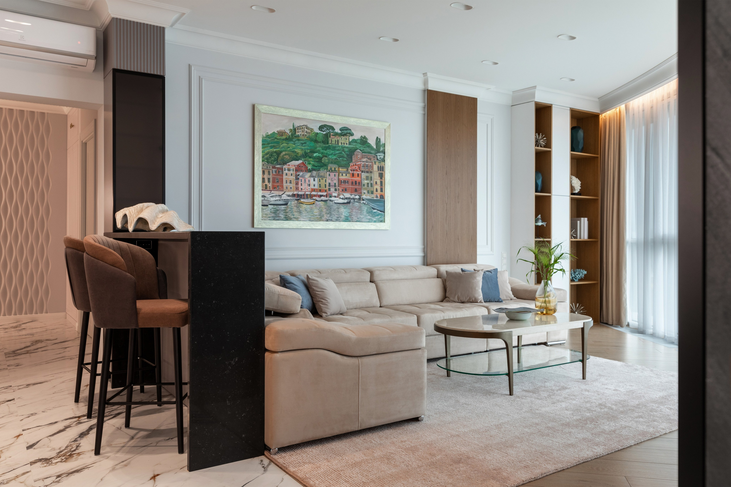 Интерьерная фотосъемка дизайн проекта в ЖК «Миллениум Тауэр» Публикация в журнале "АРХИБУК". Интерьерный фотограф Москва