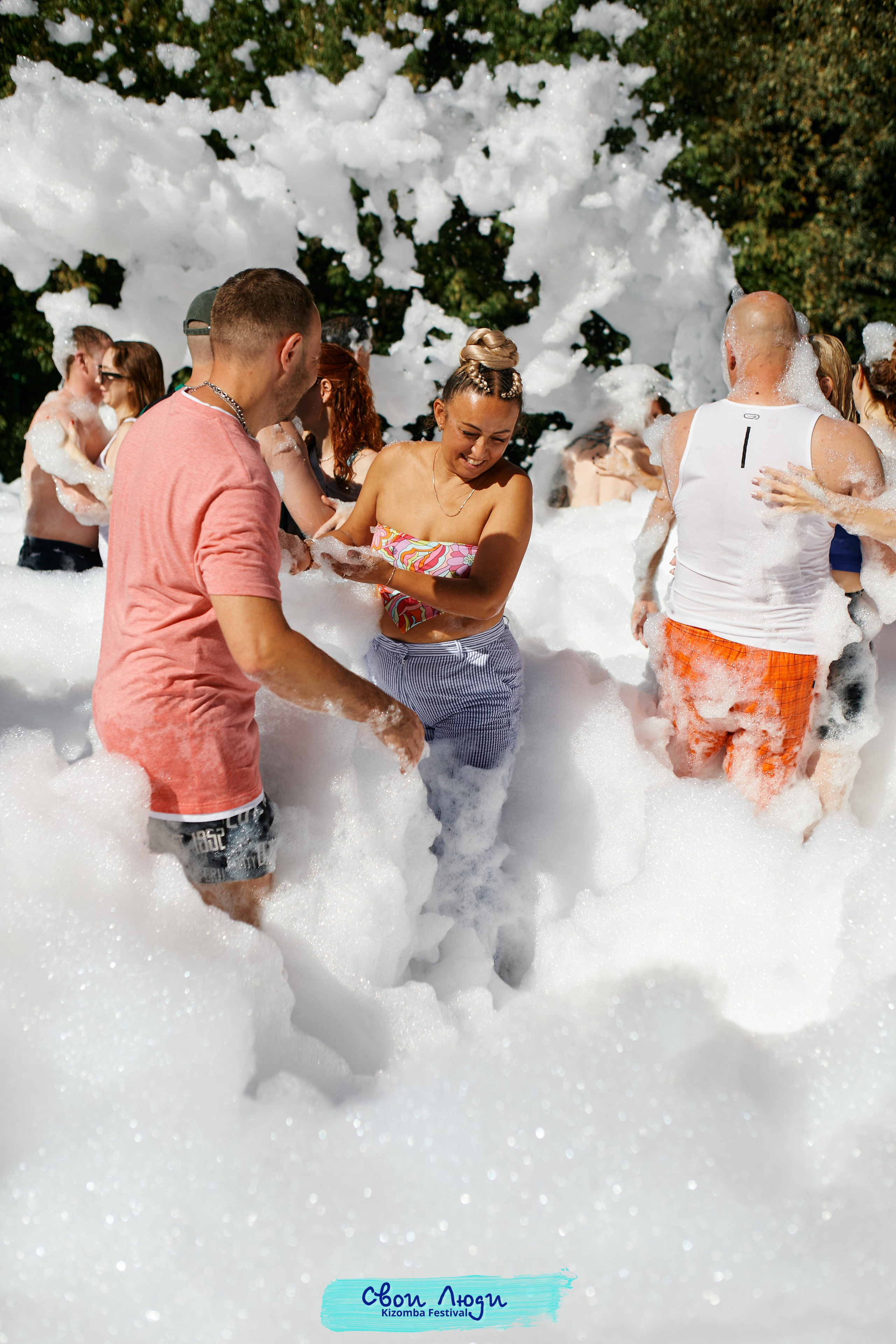 Foam party. Свадебный фотограф