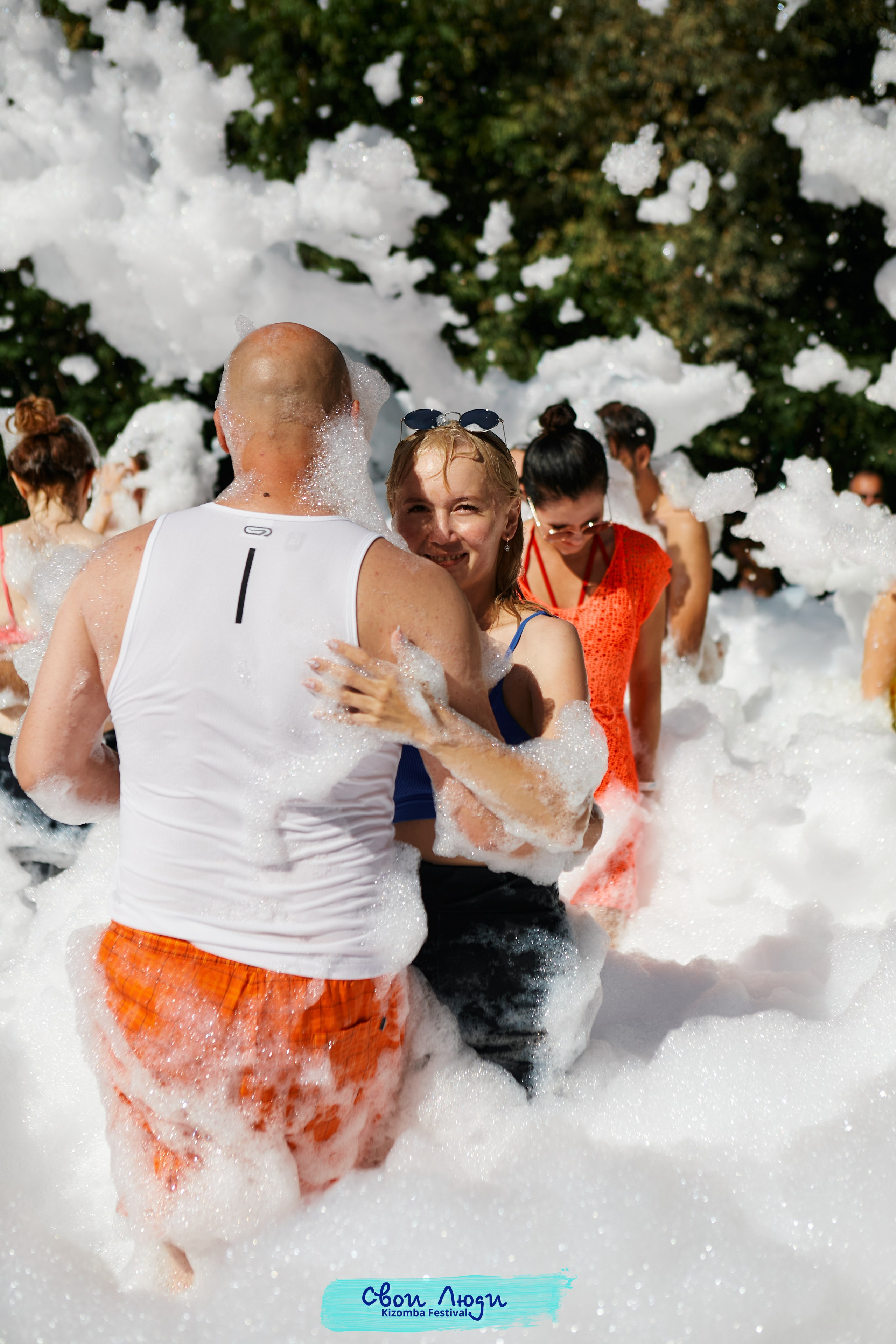 Foam party. Свадебный фотограф