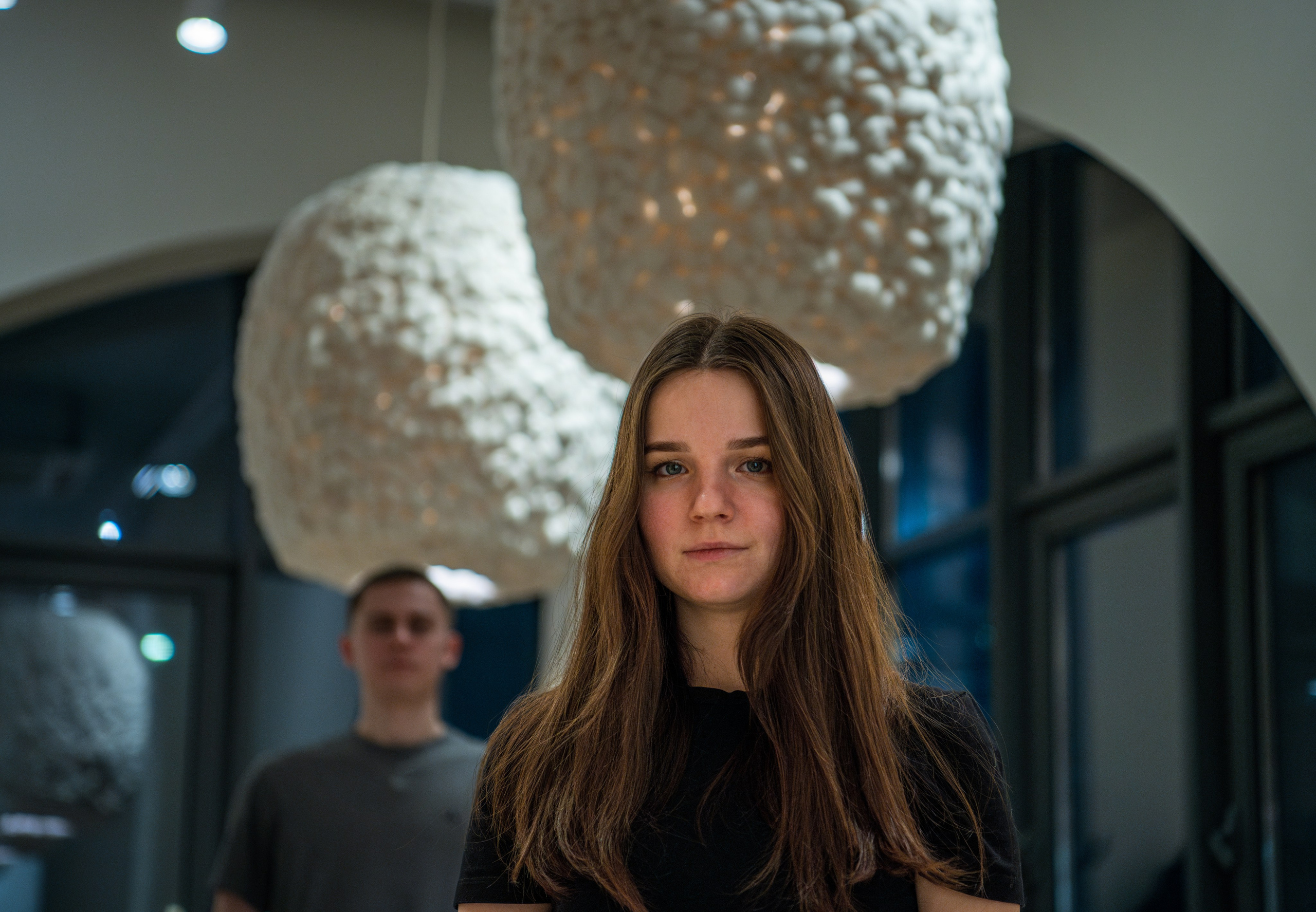 Love story влюблённой пары в зимнем Иваново