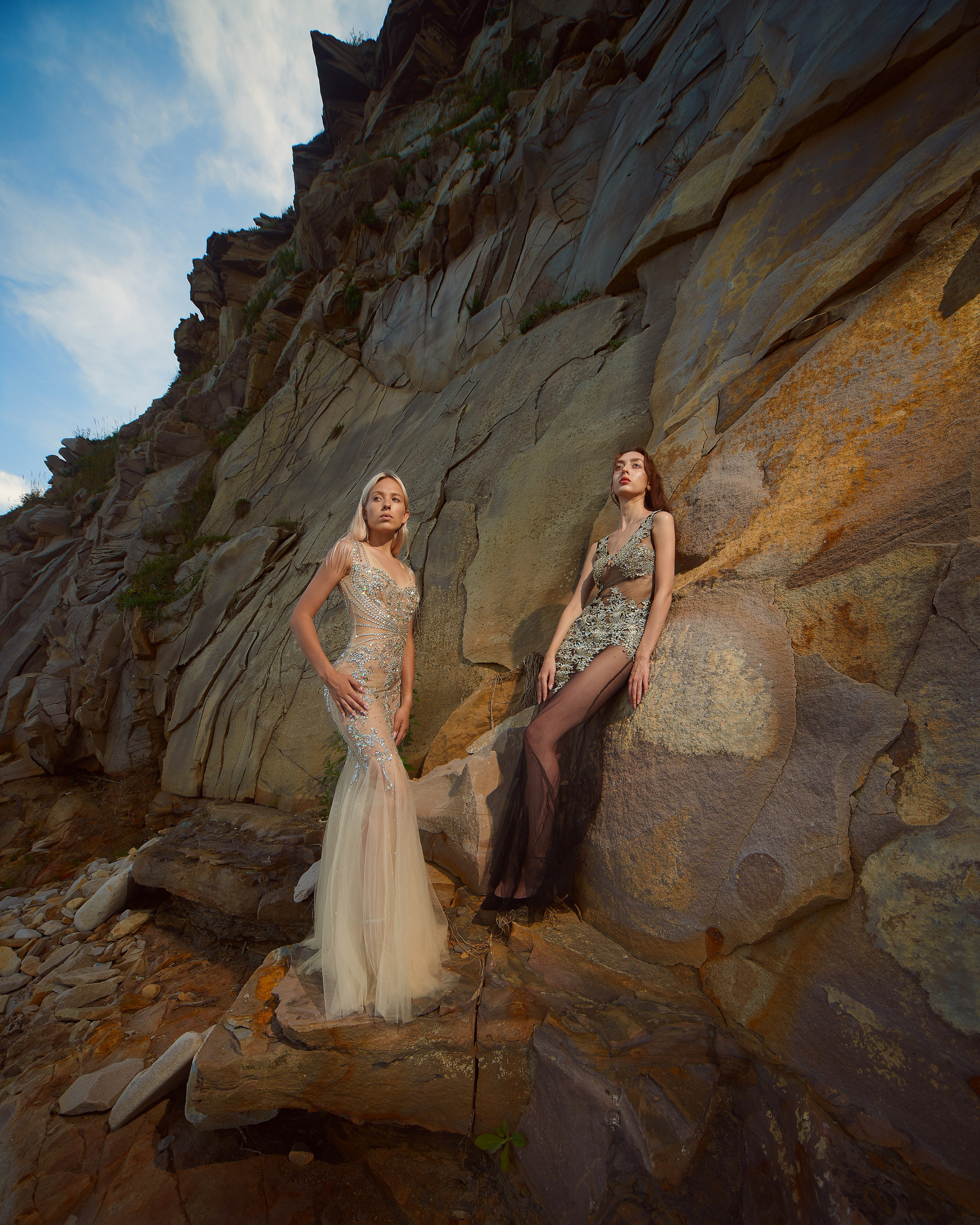 Импульсный свет на улице